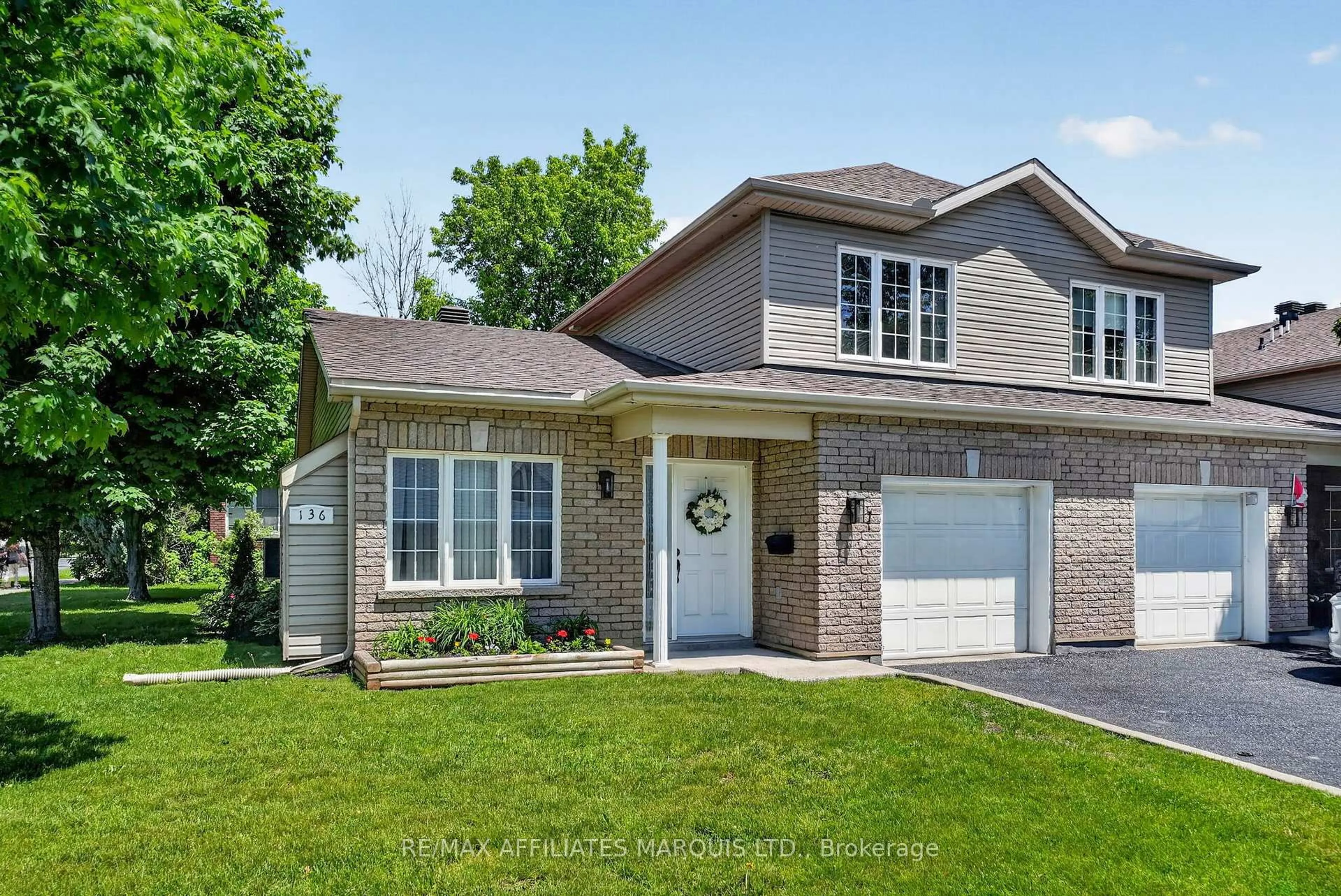 Home with brick exterior material, street for 136 Fourth St #1, Cornwall Ontario K6H 2H9