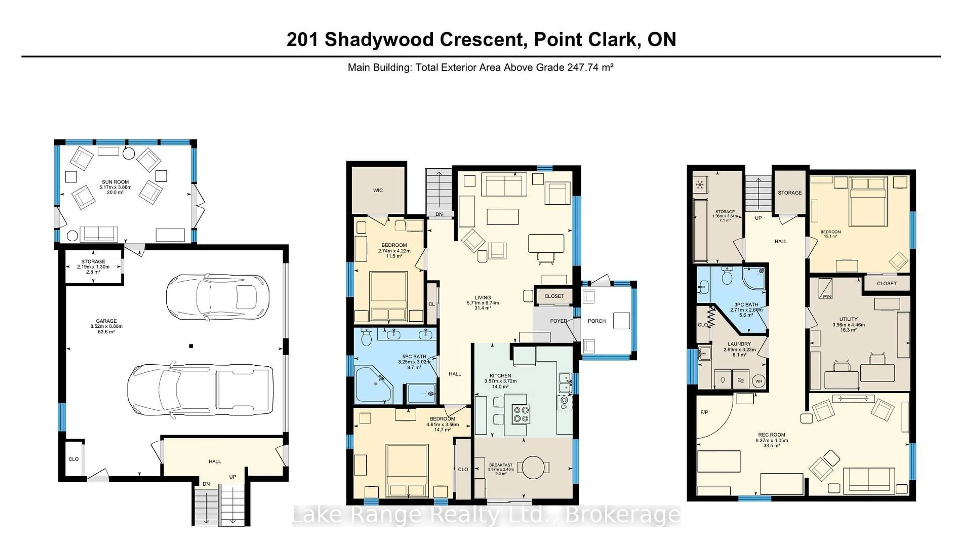 Floor plan for 201 Shadywood Cres, Huron-Kinloss Ontario N2Z 2X3