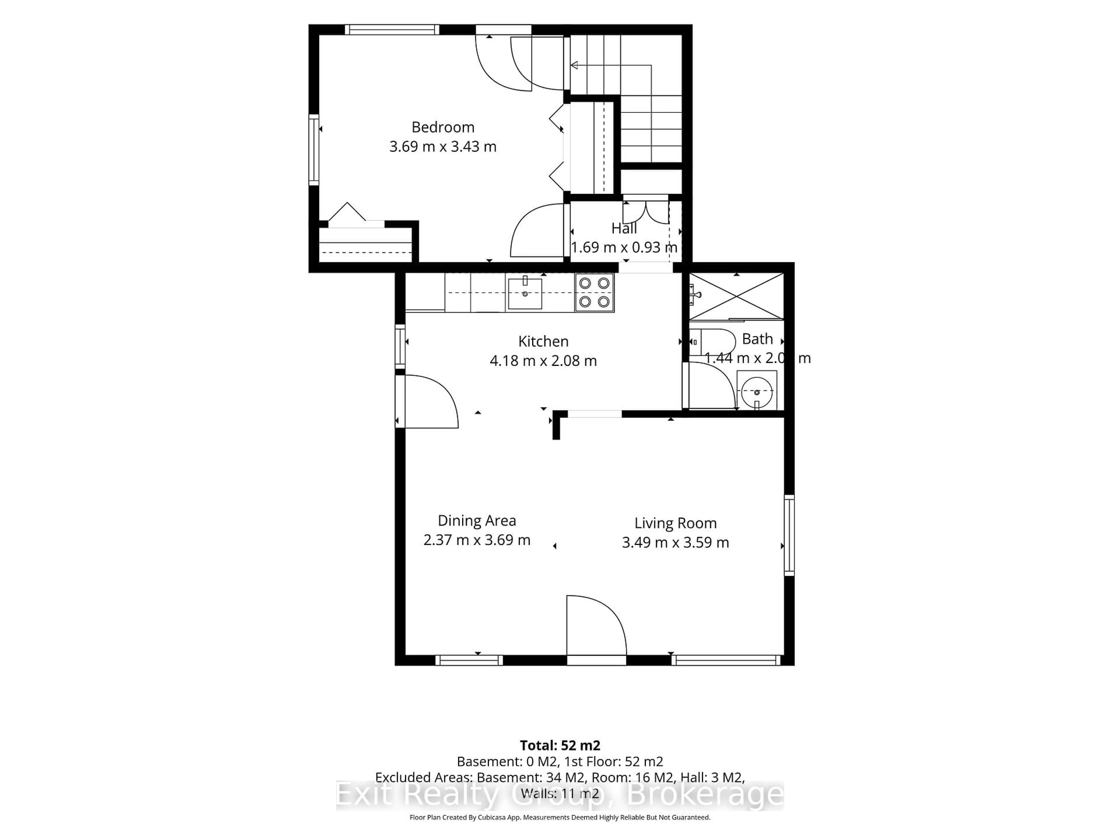 Floor plan for 77 Frank St, Belleville Ontario K8P 3V5