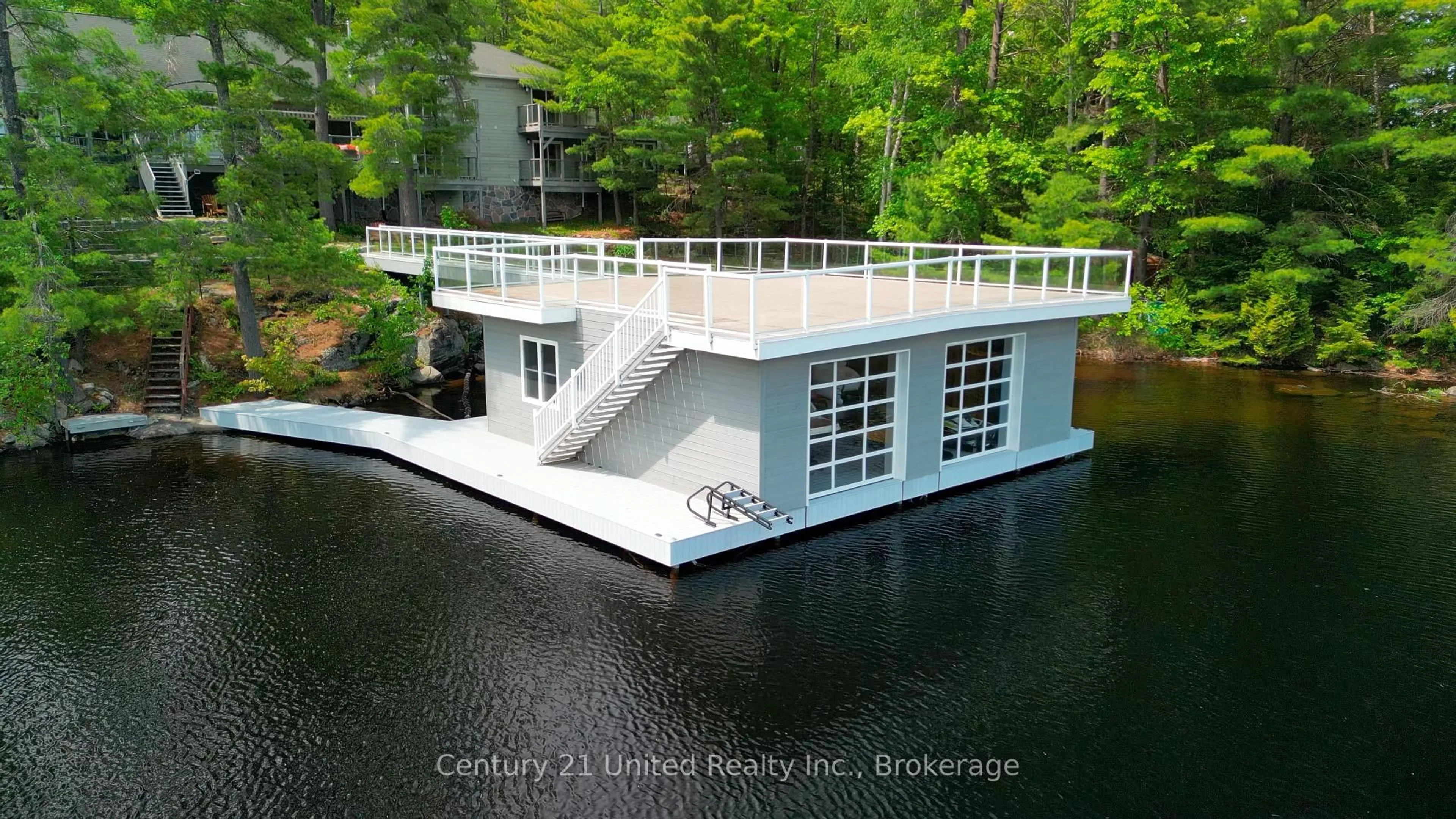 Home with vinyl exterior material, water/lake/river/ocean view for 32 Fire Route 172, Trent Lakes Ontario K0L 1J0