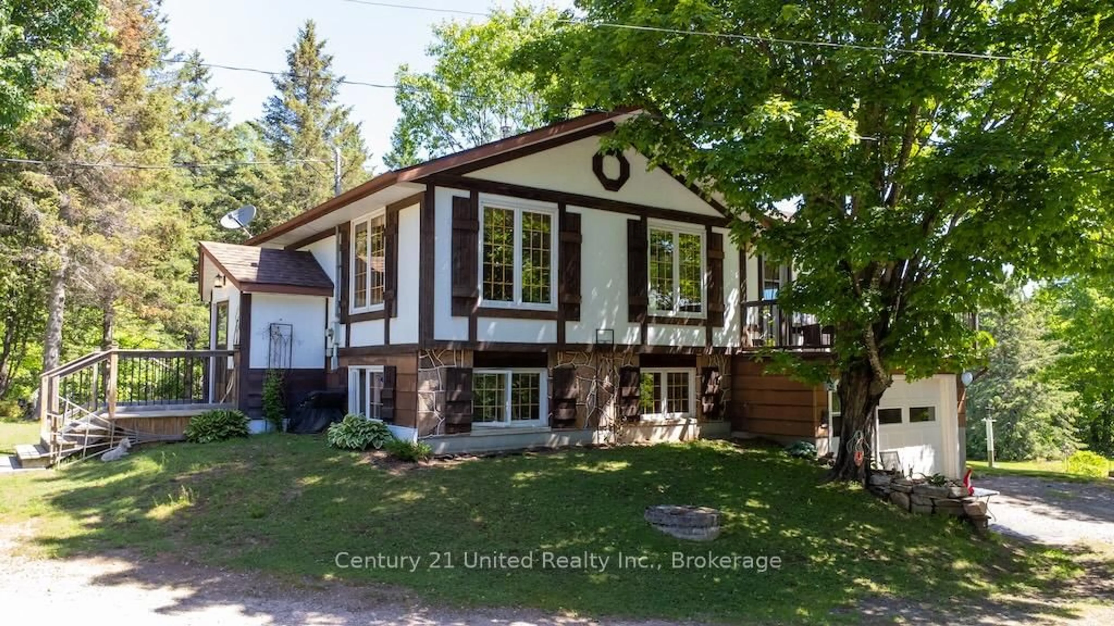 Home with vinyl exterior material, street for 2003 Hybla Rd, Bancroft Ontario K0L 1C0