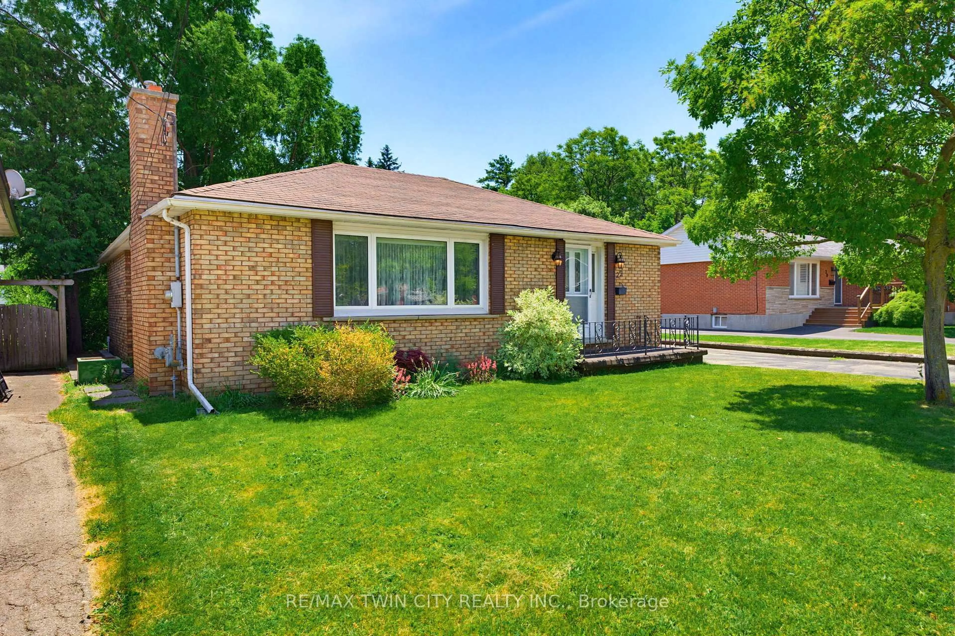 Home with brick exterior material, street for 22 Dunsdon St, Brantford Ontario N3R 3J3