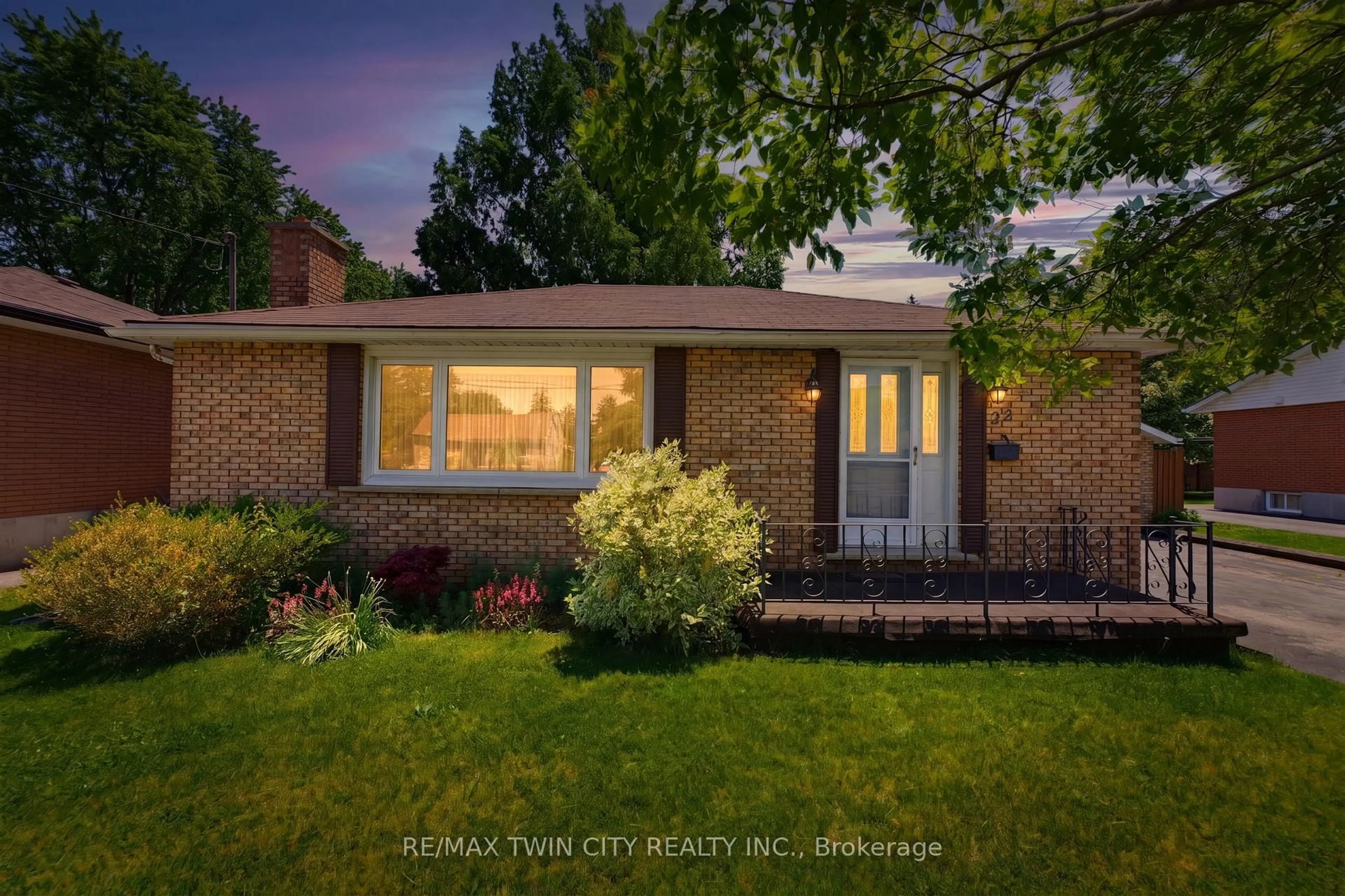 Home with brick exterior material, street for 22 Dunsdon St, Brantford Ontario N3R 3J3