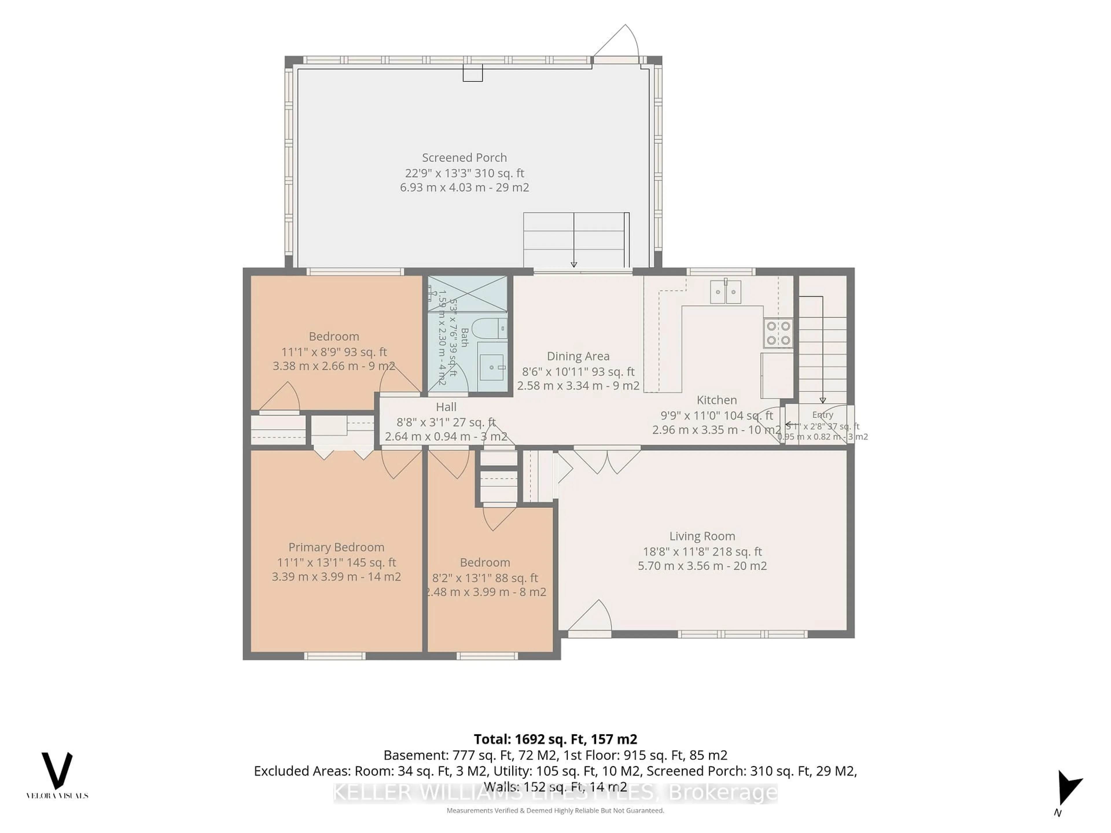 Floor plan for 15 Hawkesbury Ave, London East Ontario N5V 2J9