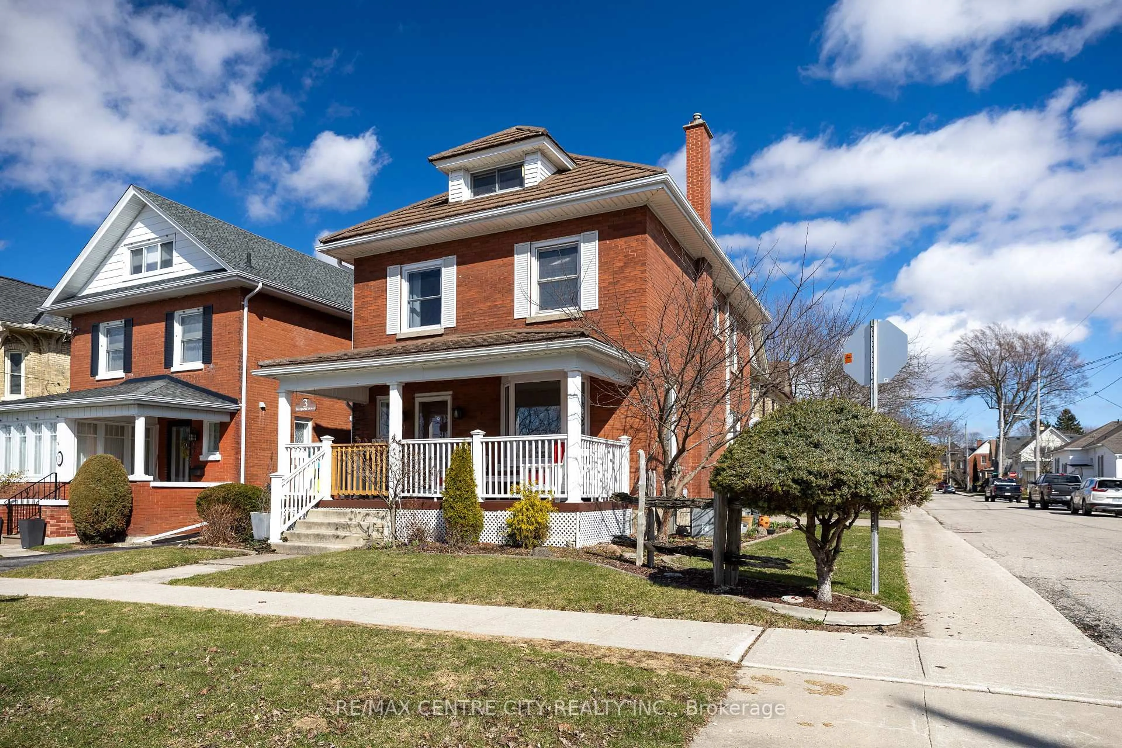 Home with brick exterior material, street for 3 Margaret St, St. Thomas Ontario N5R 3H5