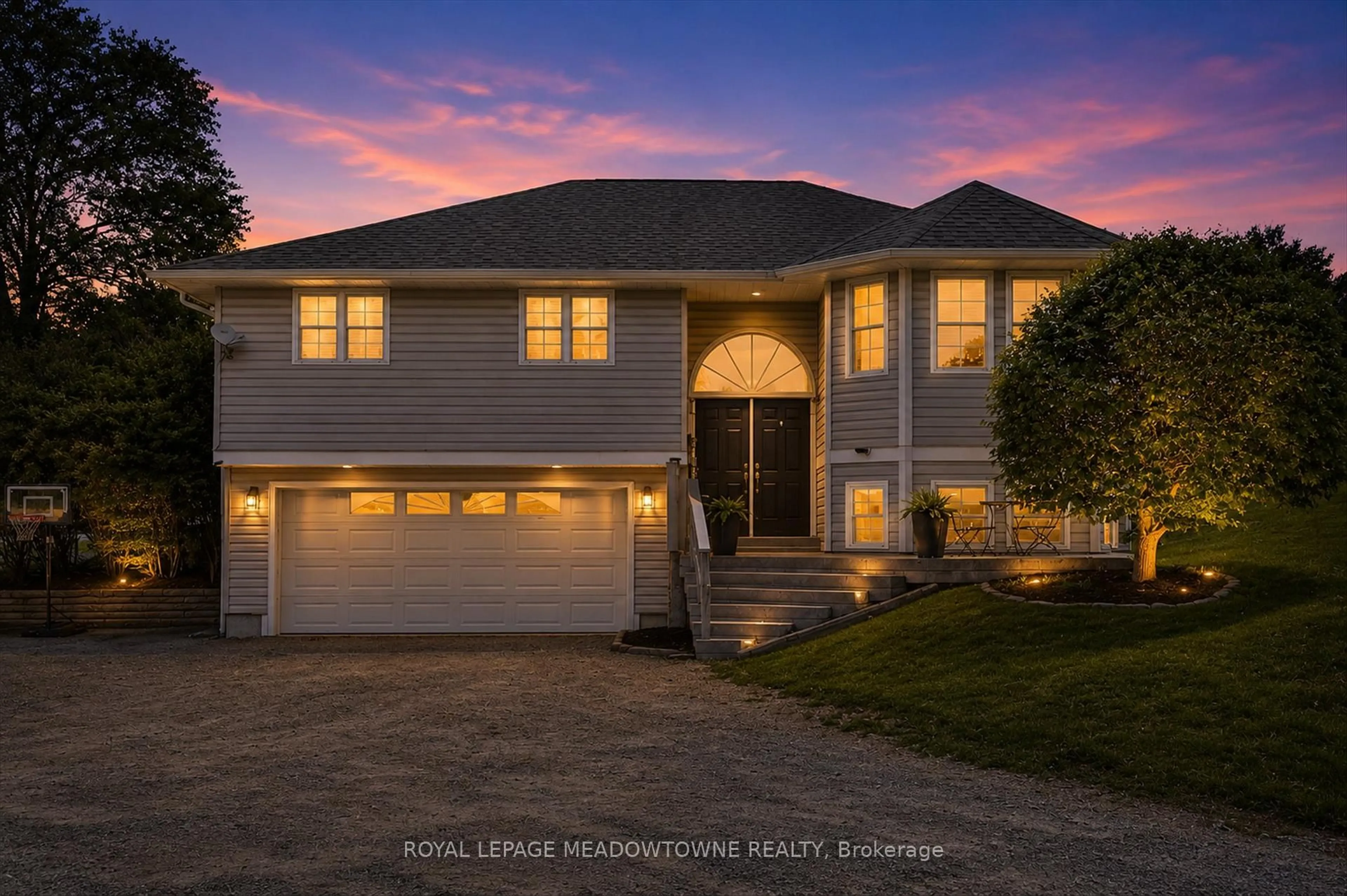 Home with vinyl exterior material, street for 1073 Serpent Mounds Rd, Otonabee-South Monaghan Ontario K0L 2G0