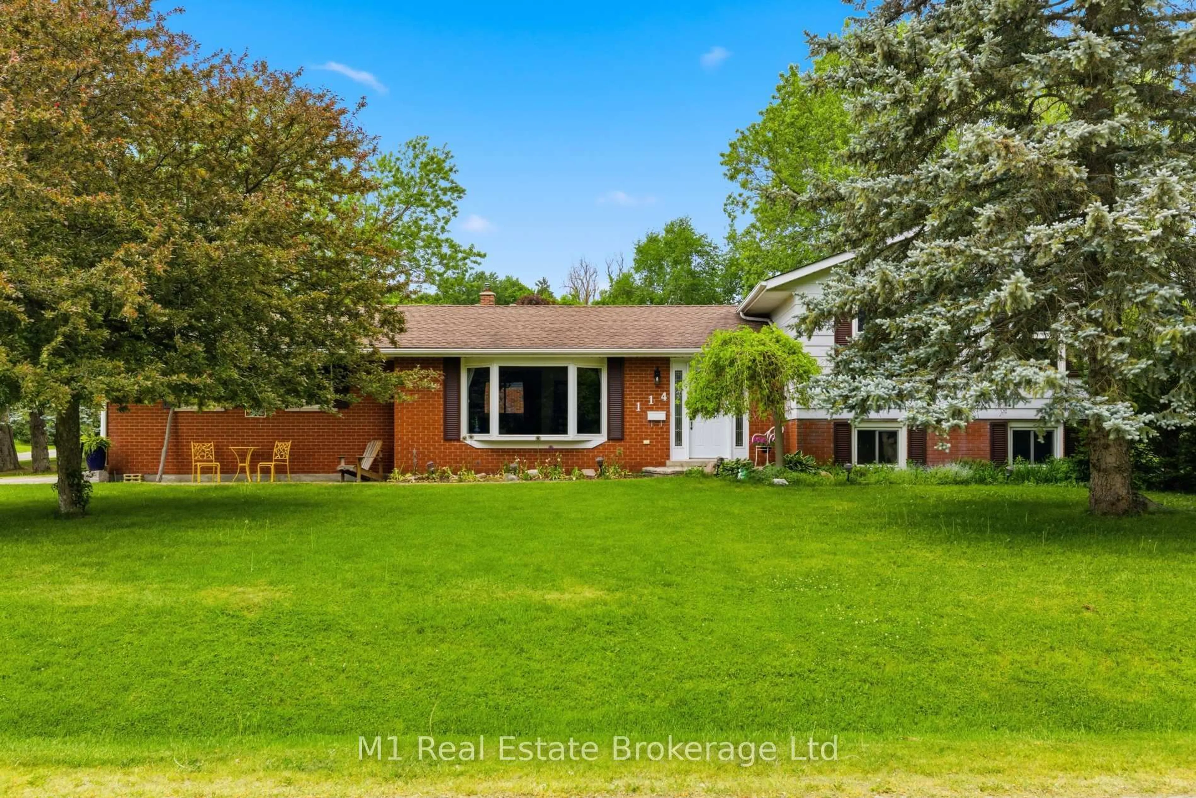 Home with brick exterior material, street for 114 Angelica St, Centre Wellington Ontario N1M 2Z6
