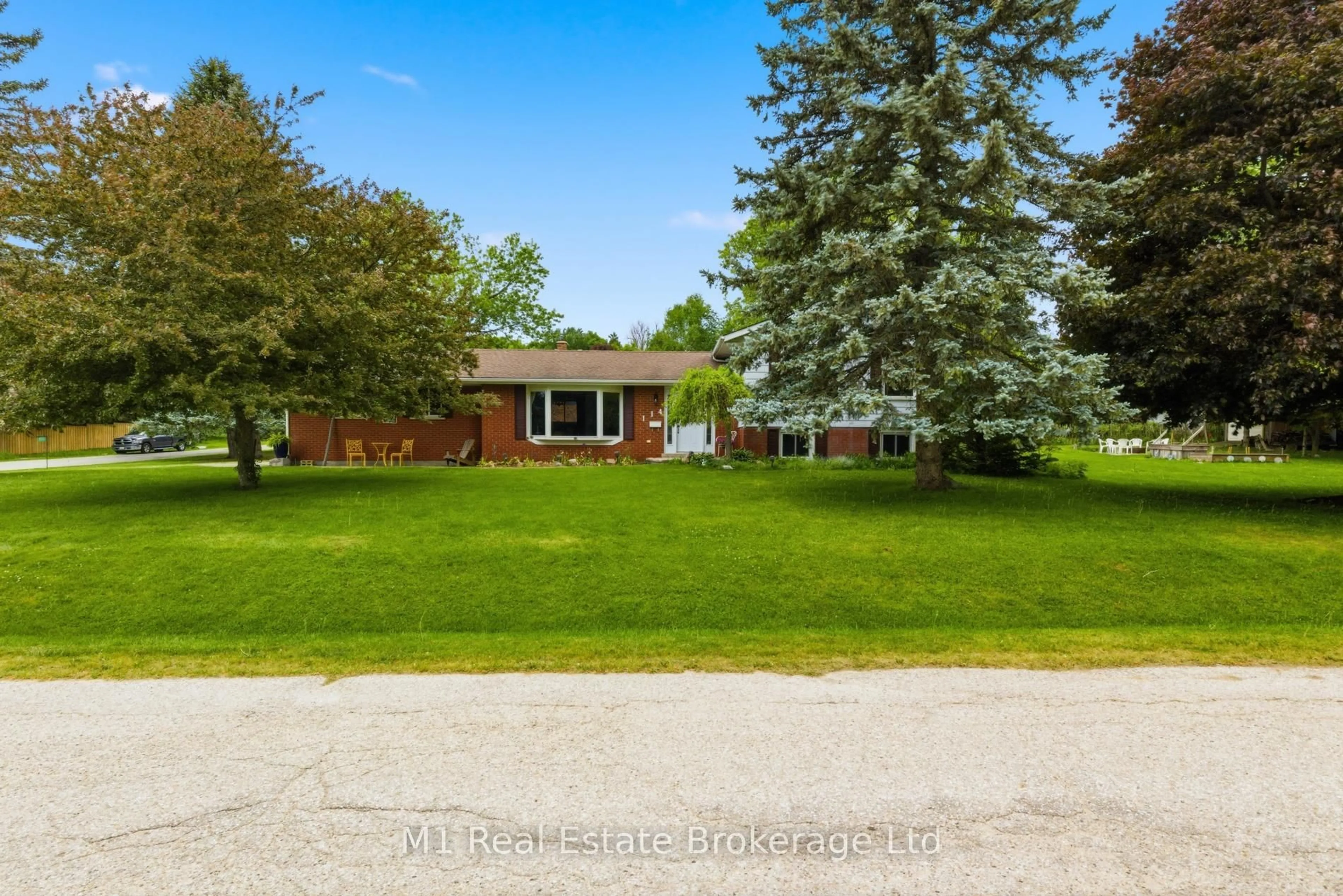 Home with brick exterior material, street for 114 Angelica St, Centre Wellington Ontario N1M 2Z6