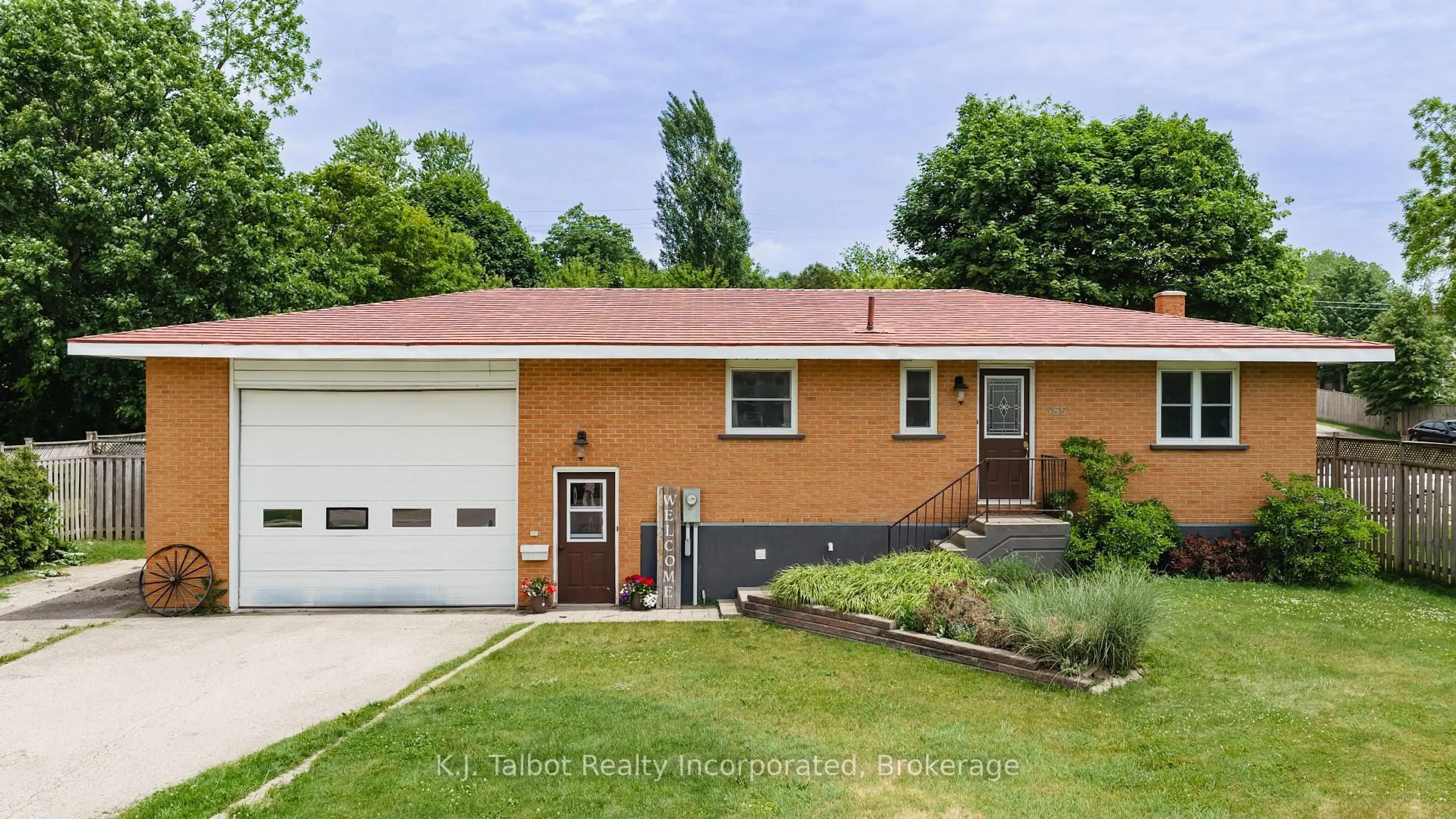 Home with vinyl exterior material, street for 155 James St, Central Huron Ontario N0M 1L0