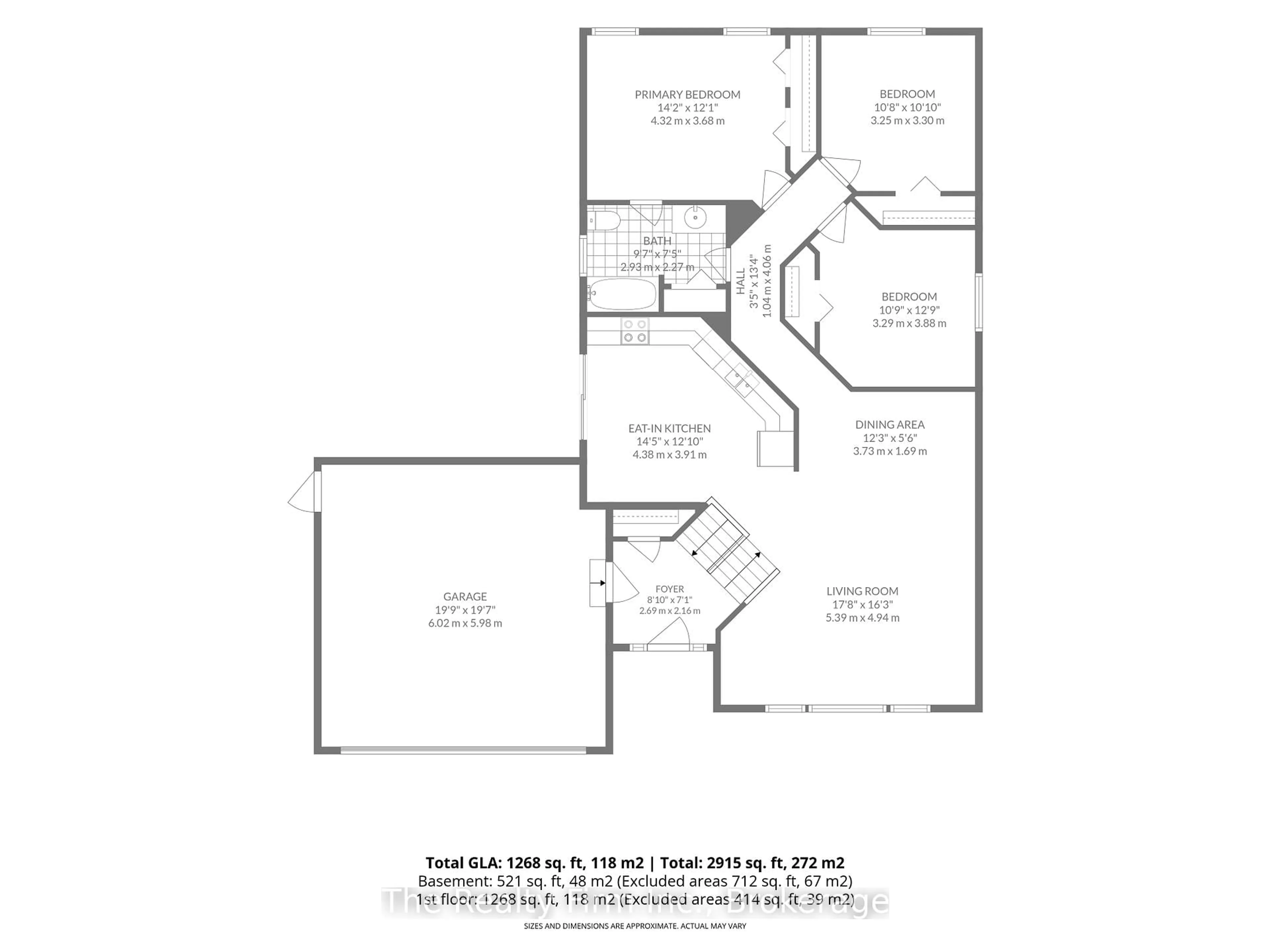 Floor plan for 53 Heron Ave, Woodstock Ontario N4T 1T2