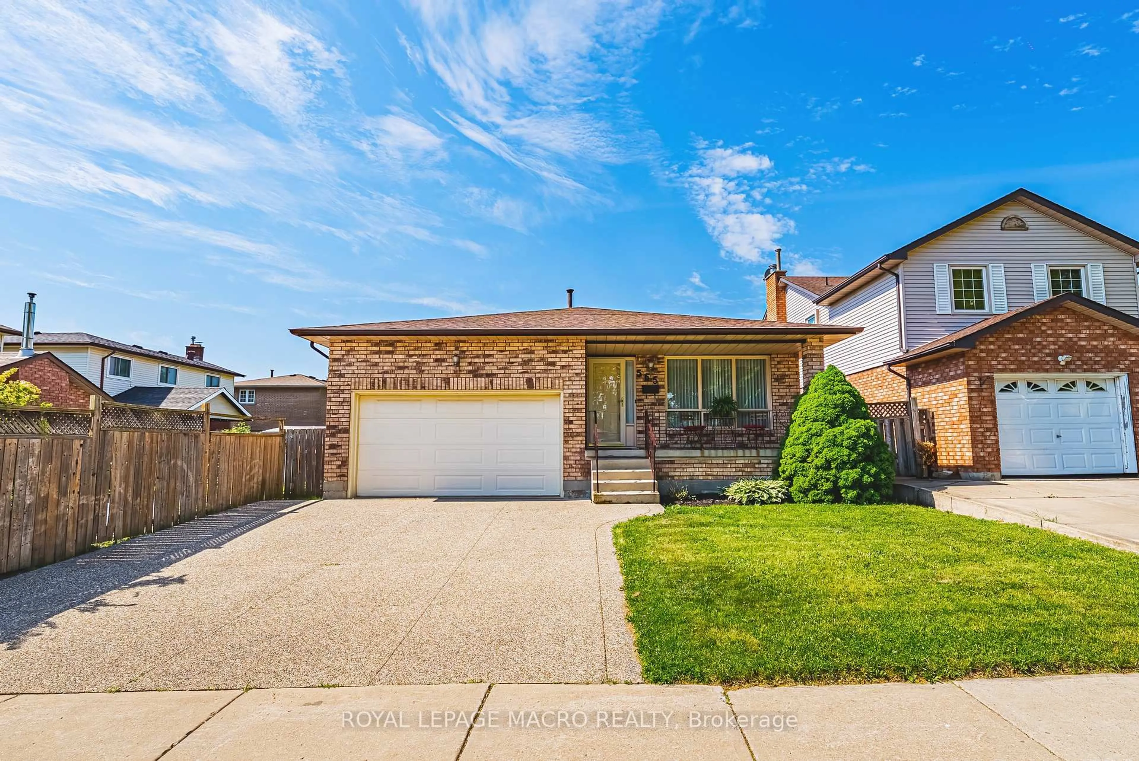 Home with brick exterior material, street for 565 Stone Church Rd, Hamilton Ontario L9B 1A5
