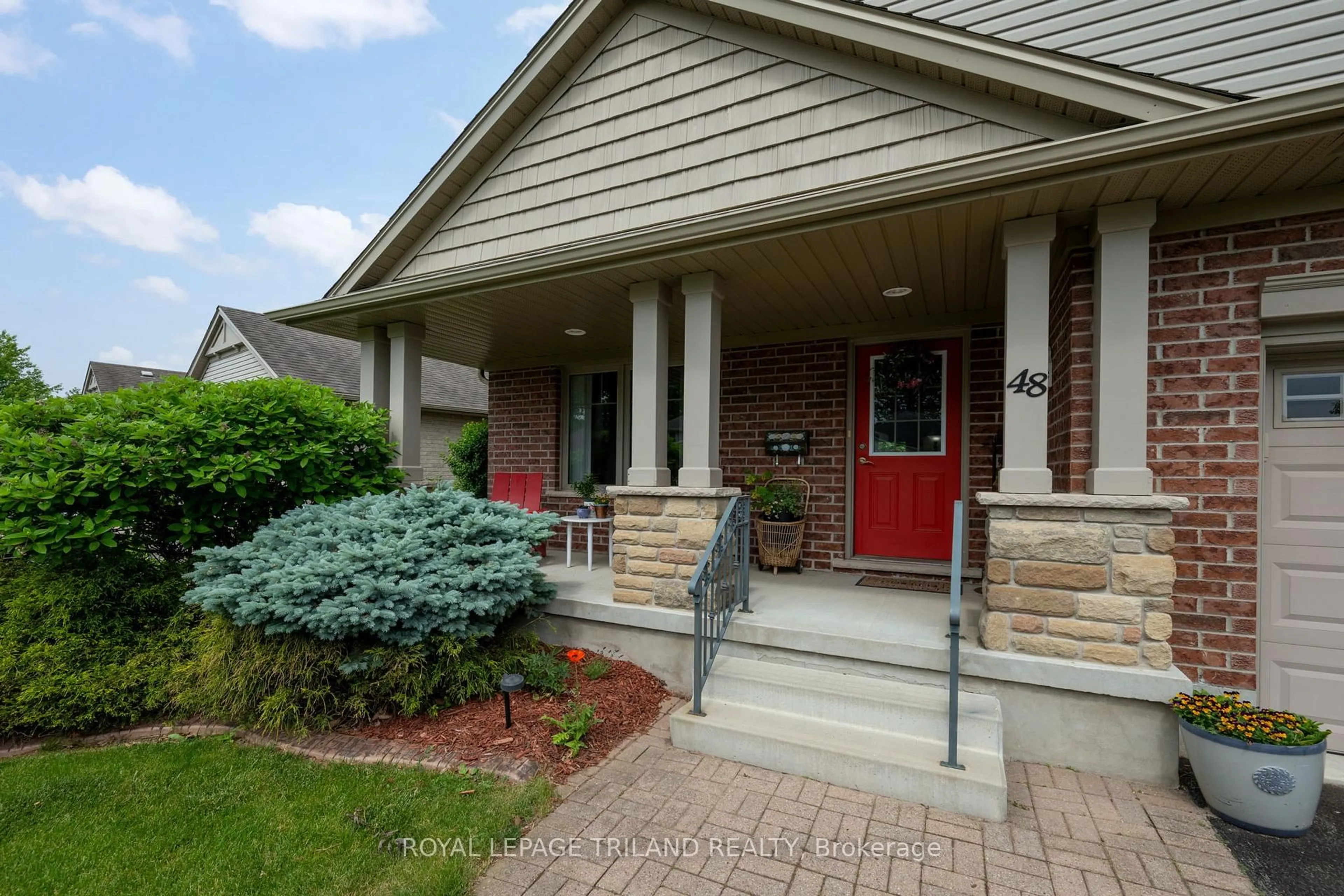 Home with brick exterior material, street for 48 Circlewood Dr, St. Thomas Ontario N5P 4P3