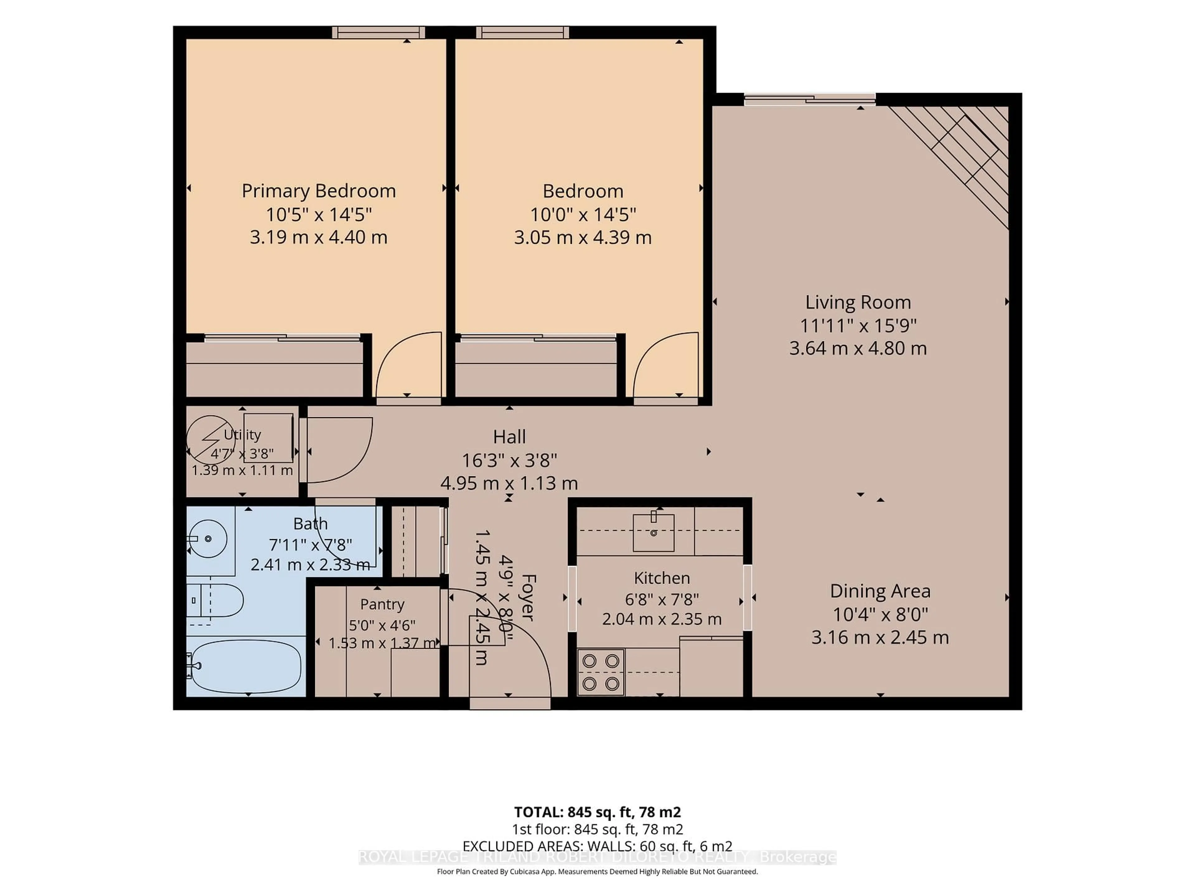 Floor plan for 731 Deveron Cres #103, London South Ontario N5Z 4X6