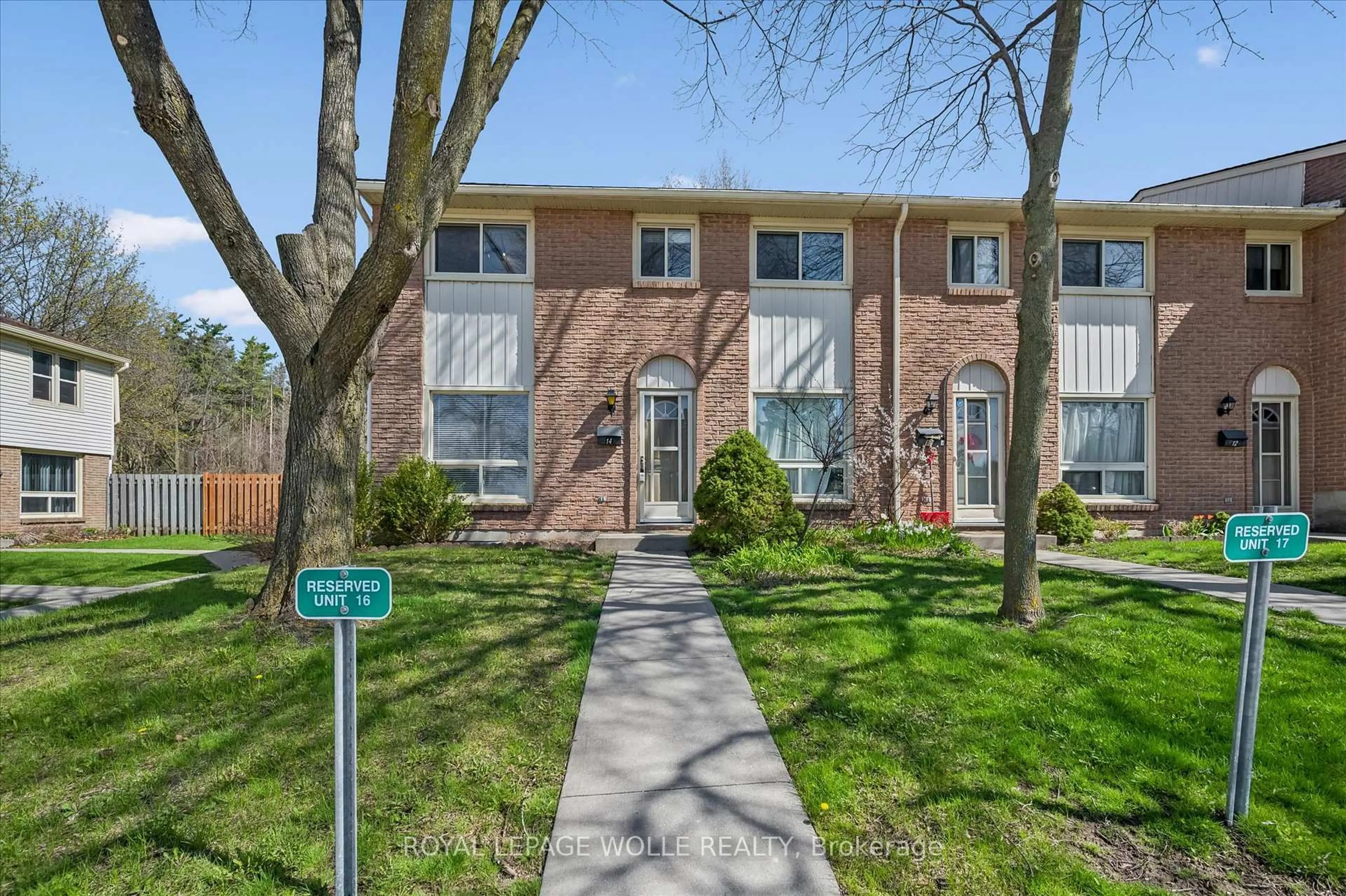 Unknown for 165 Green Valley Dr #14, Kitchener Ontario N2P 1K3