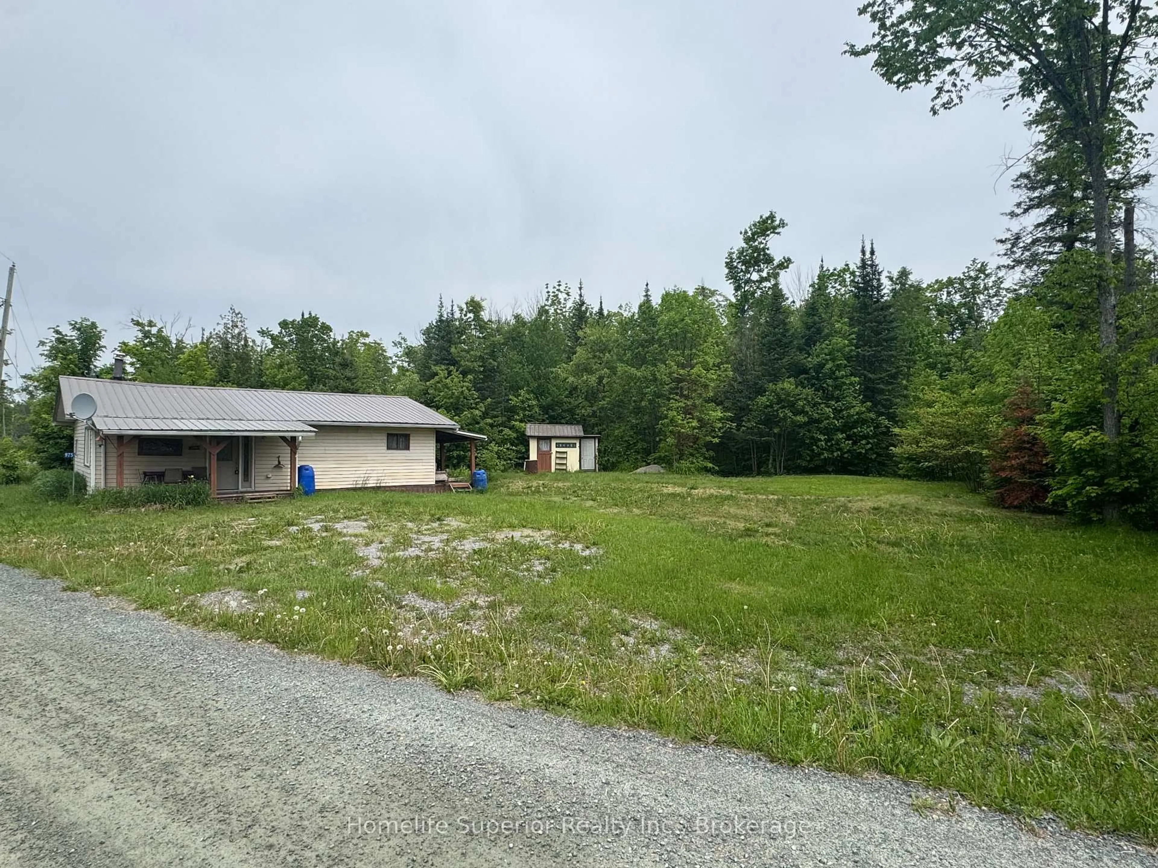 A pic from outside/outdoor area/front of a property/back of a property/a pic from drone, unknown for 975 Cleveland Rd, Madoc Ontario K0K 1Y0