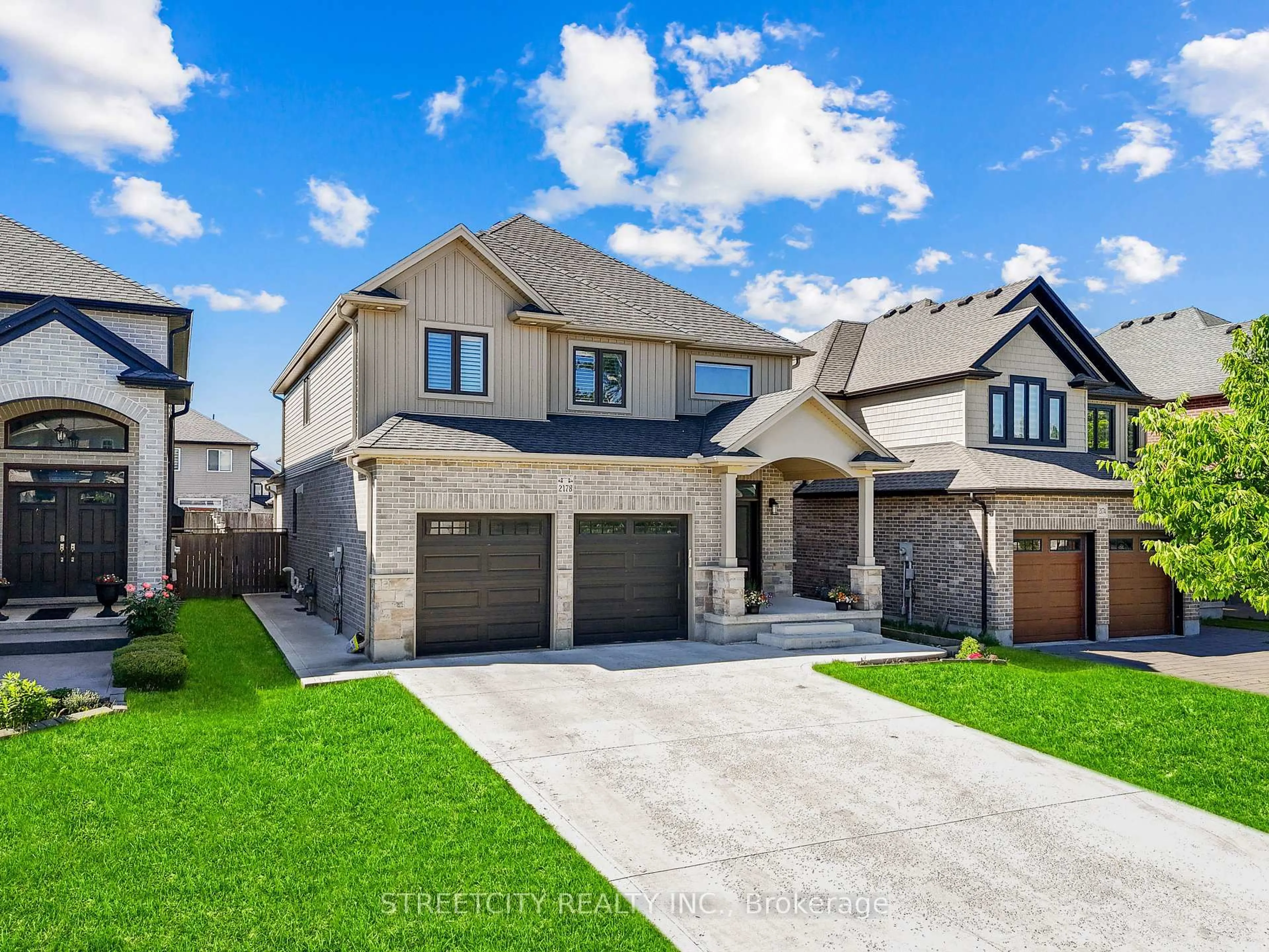 Home with brick exterior material, street for 2178 Springridge Dr, London North Ontario N5X 0M3