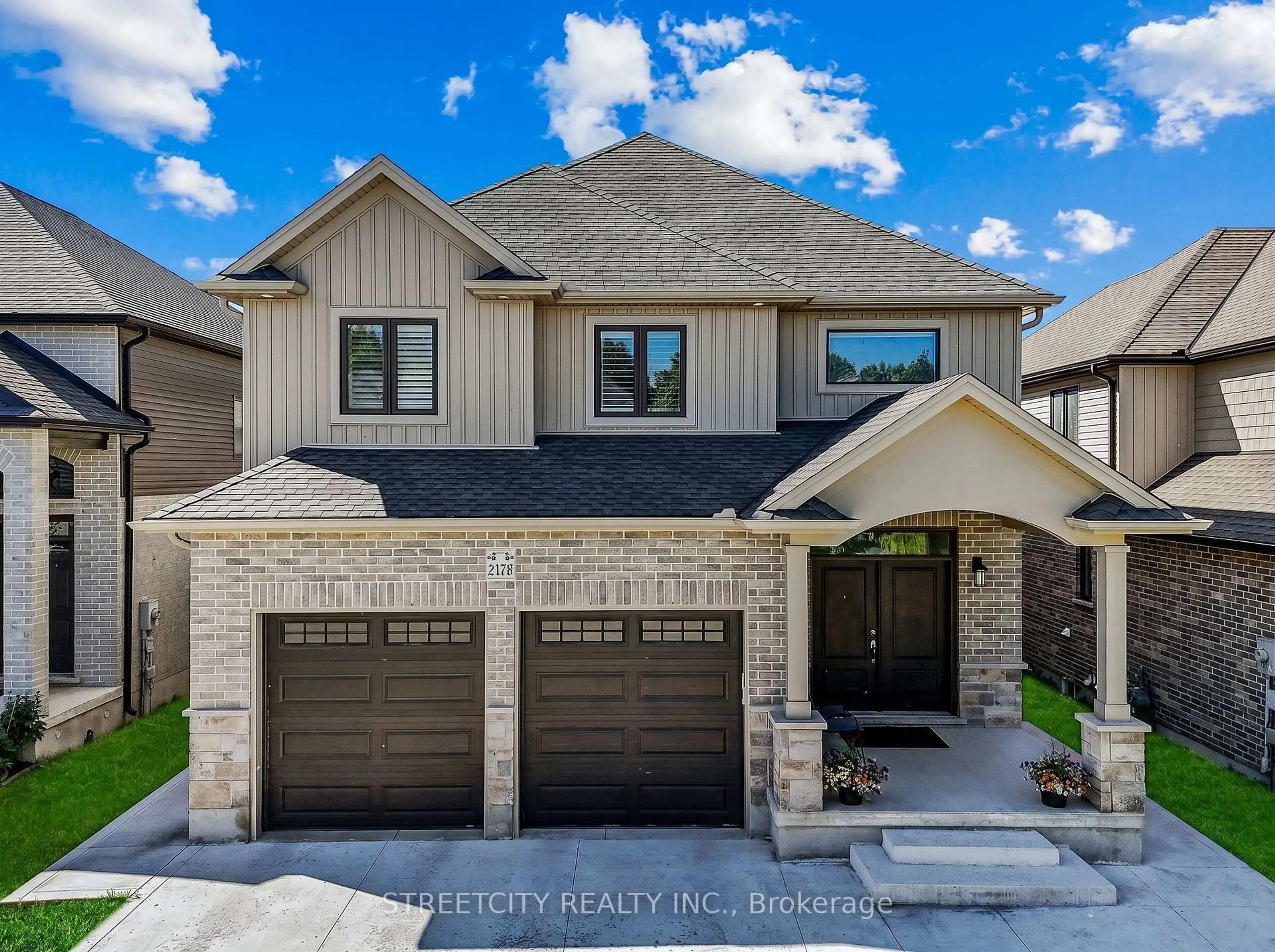 Home with brick exterior material, street for 2178 Springridge Dr, London North Ontario N5X 0M3