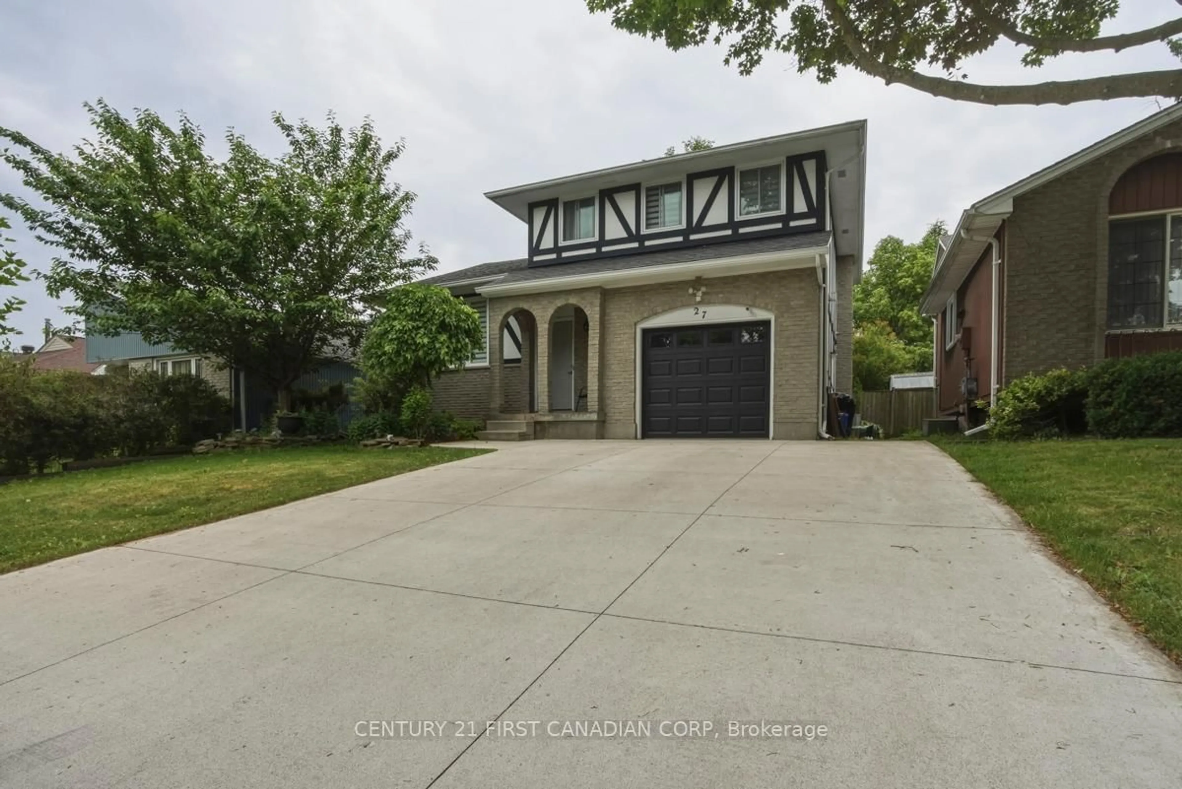 Home with brick exterior material, street for 27 Tumbleweed Cres, London South Ontario N6E 2N5