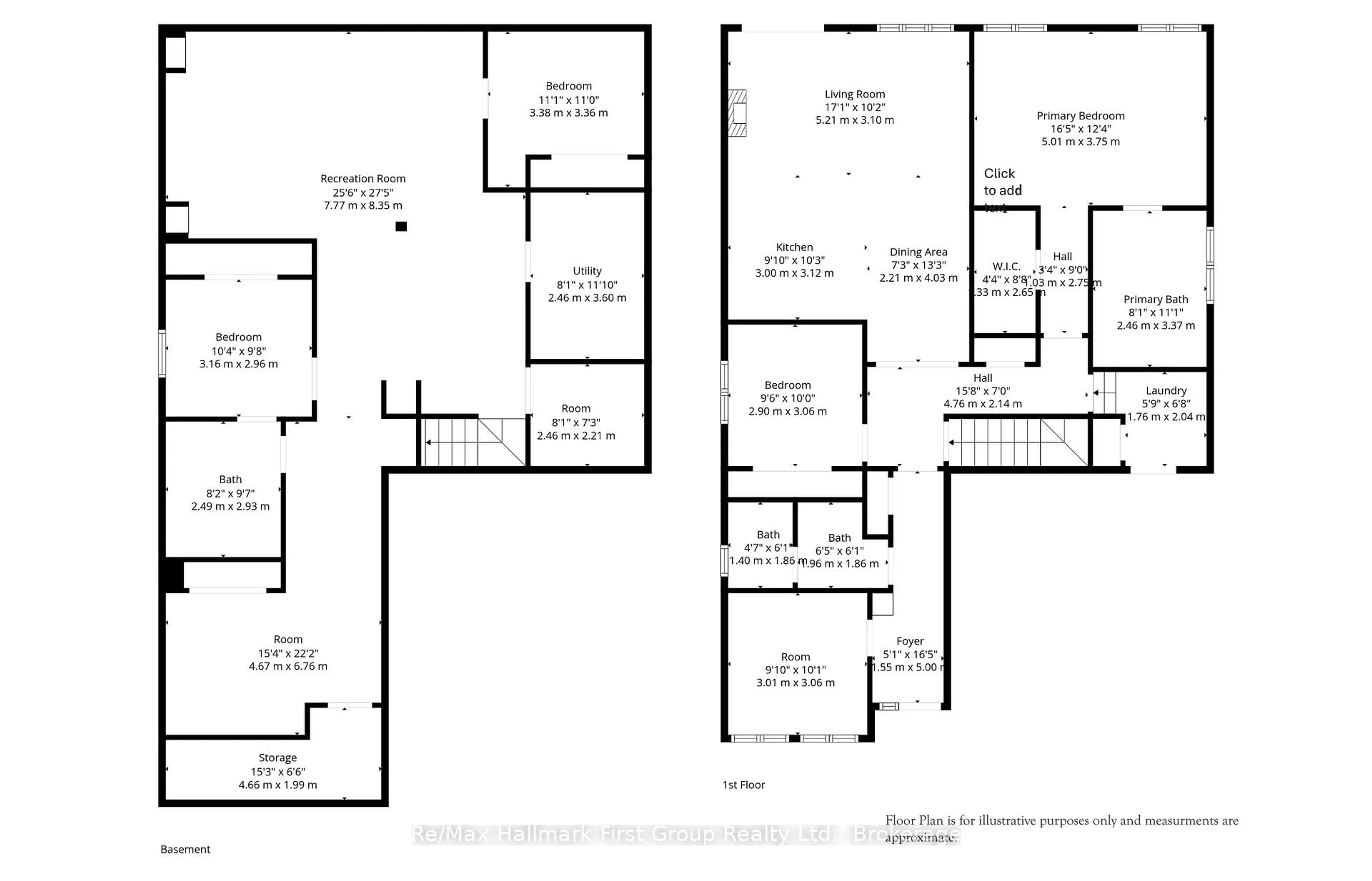 Floor plan for 54 Horizon Ave, Cavan Monaghan Ontario L0A 1G0