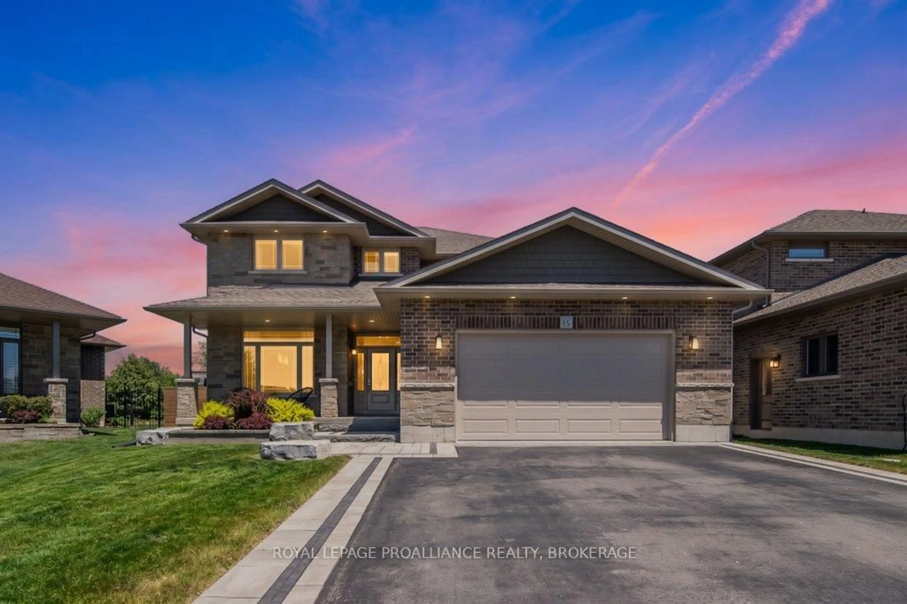 Home with brick exterior material, street for 15 Matthew St, Greater Napanee Ontario K7R 0C3