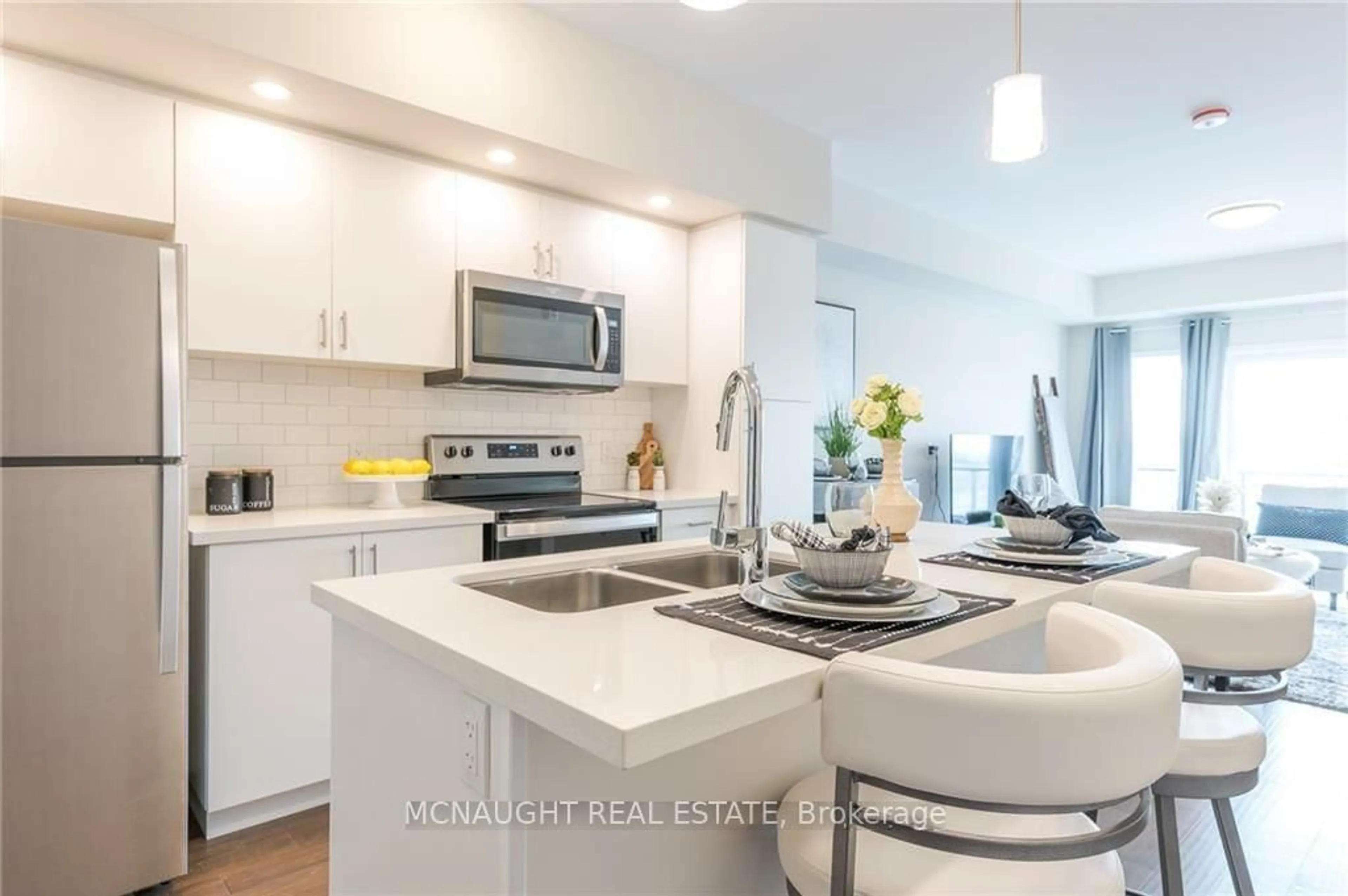 Open concept kitchen, unknown for 340 Florence Dr #305, Peterborough Ontario K9J 6X4