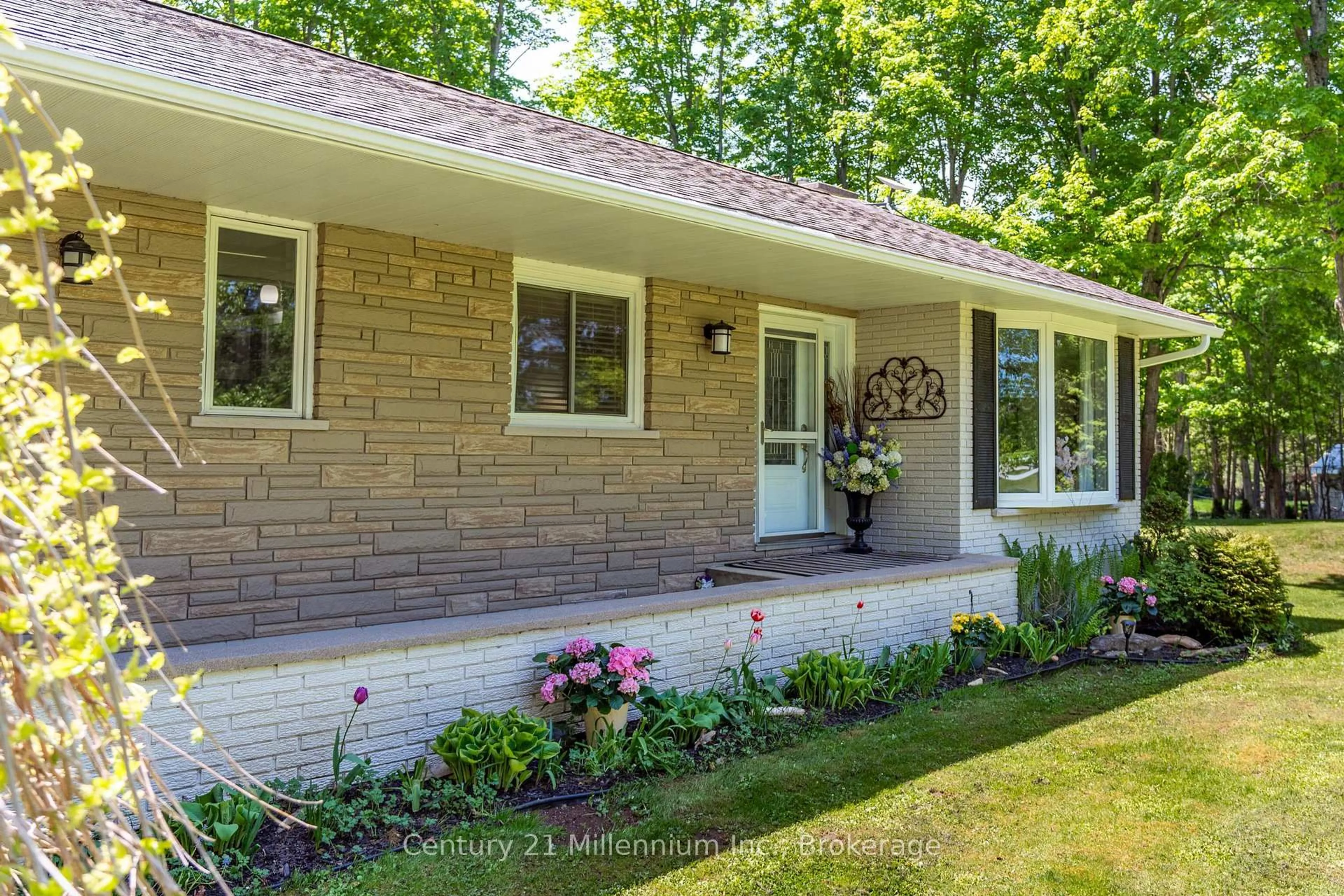 Home with brick exterior material, street for 1 Crescent St, South Bruce Peninsula Ontario N0H 2T0