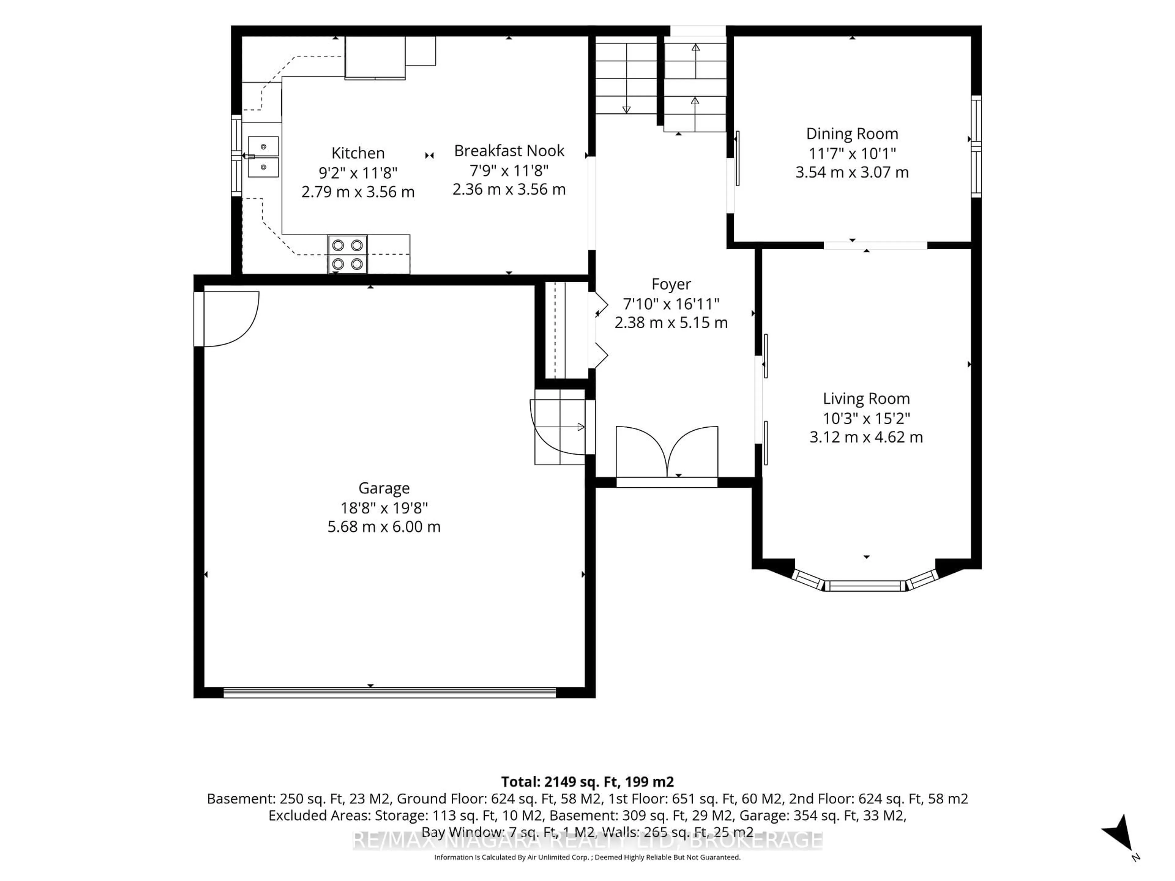 Floor plan for 8009 Preakness St, Niagara Falls Ontario L2H 2E8