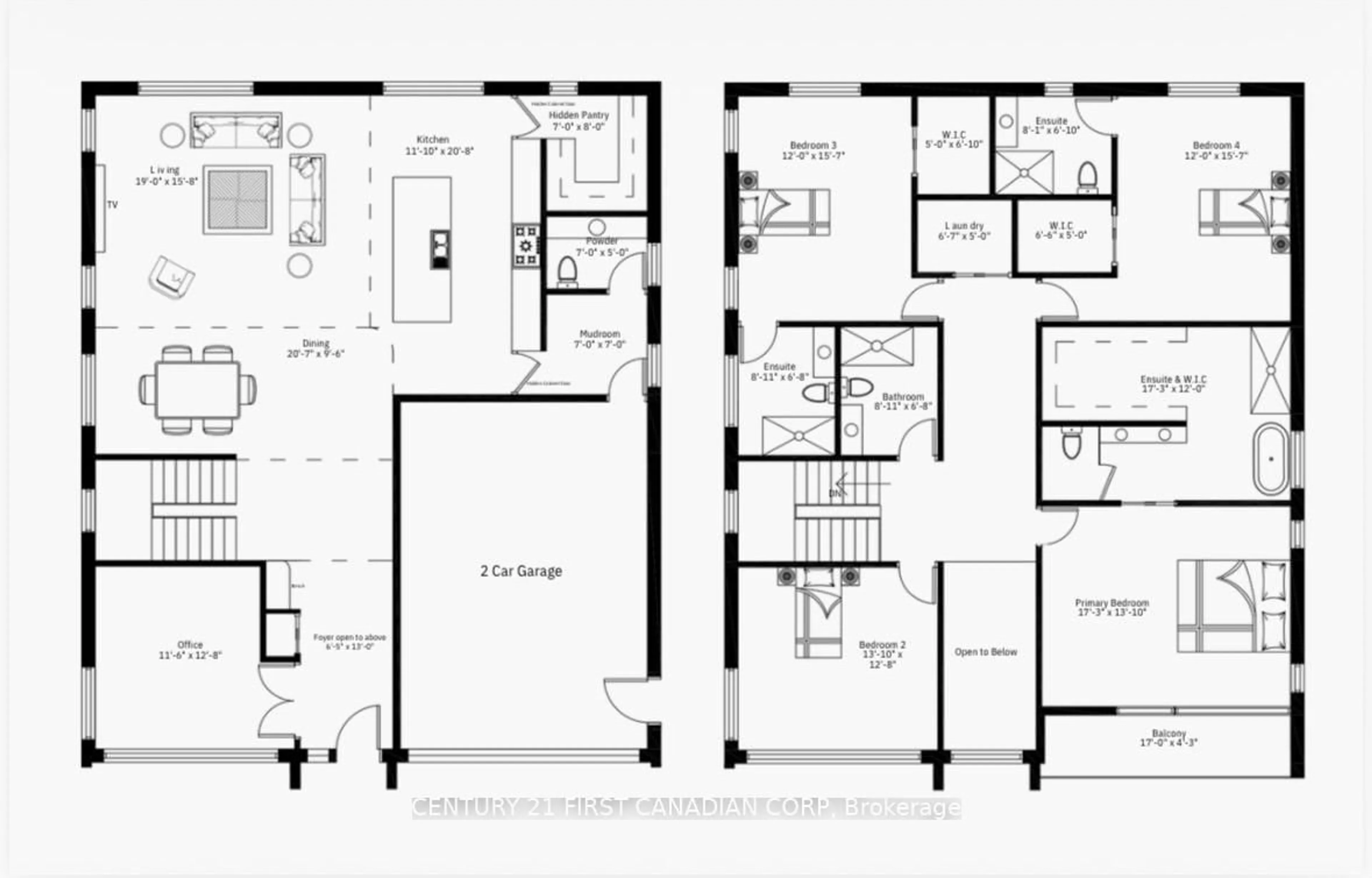 Floor plan for 4204 Liberty Crossing, London South Ontario N6P 0L1