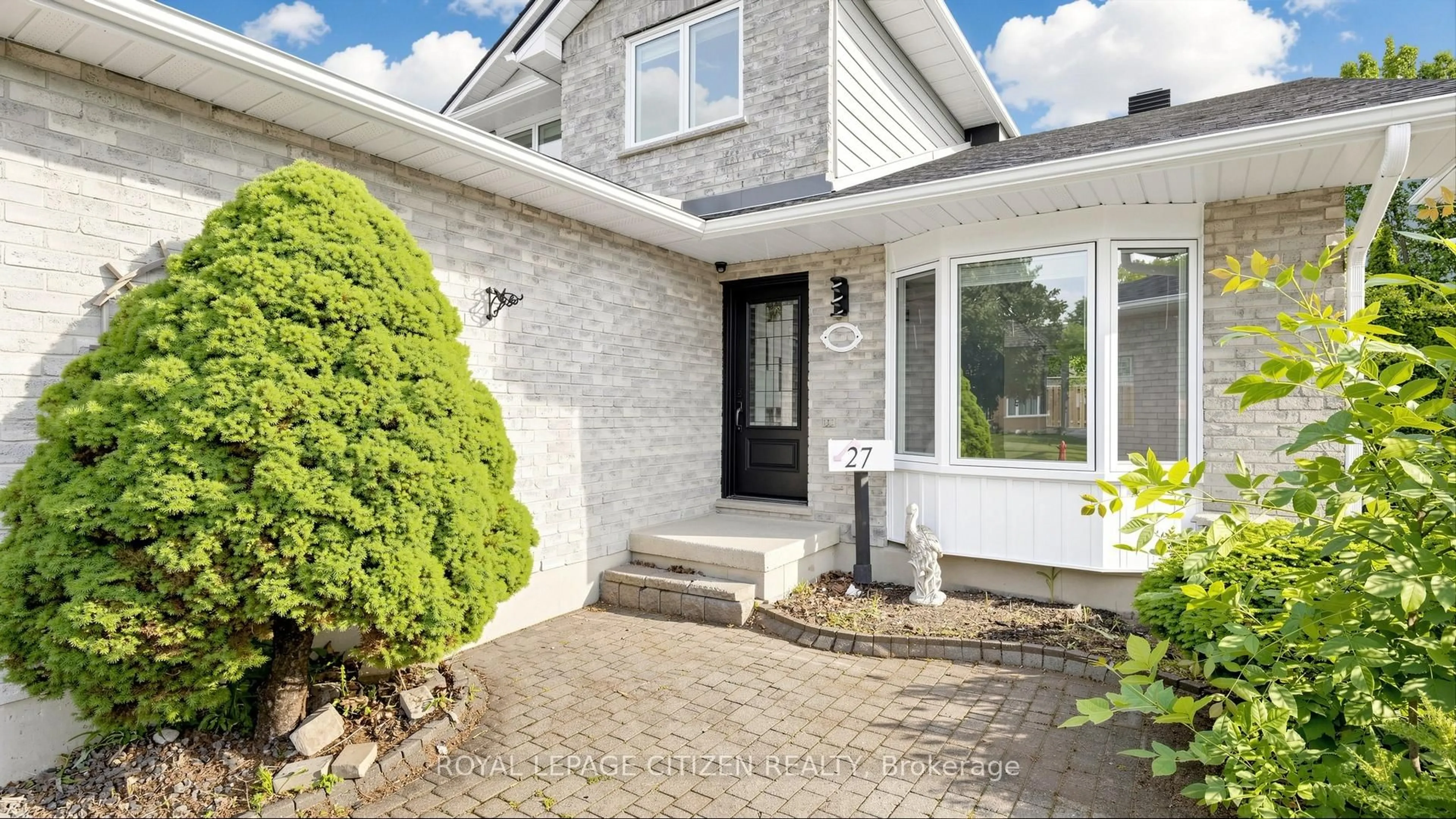 Home with brick exterior material, street for 27 Emperor Ave, Hamilton Ontario L9B 2E6