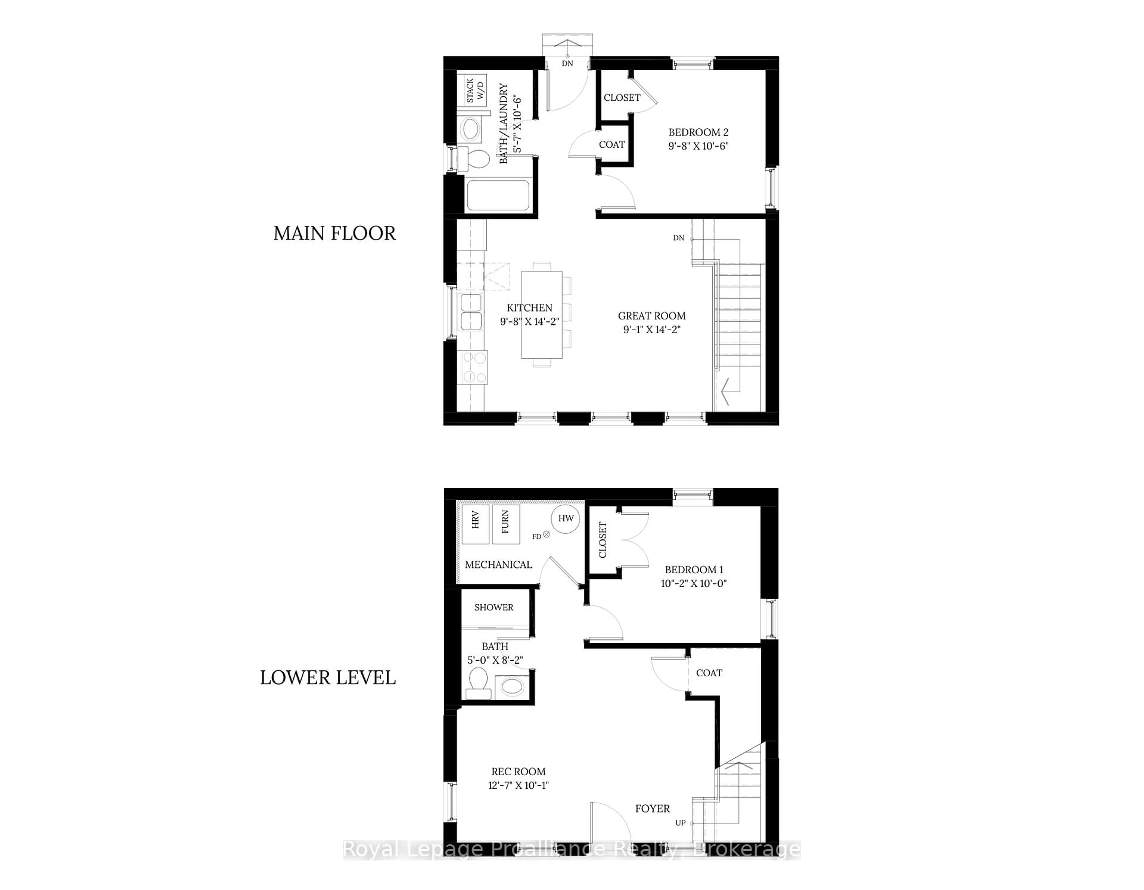Floor plan for Lot 33 Ernest Allen Blvd, Cobourg Ontario K9A 1W9