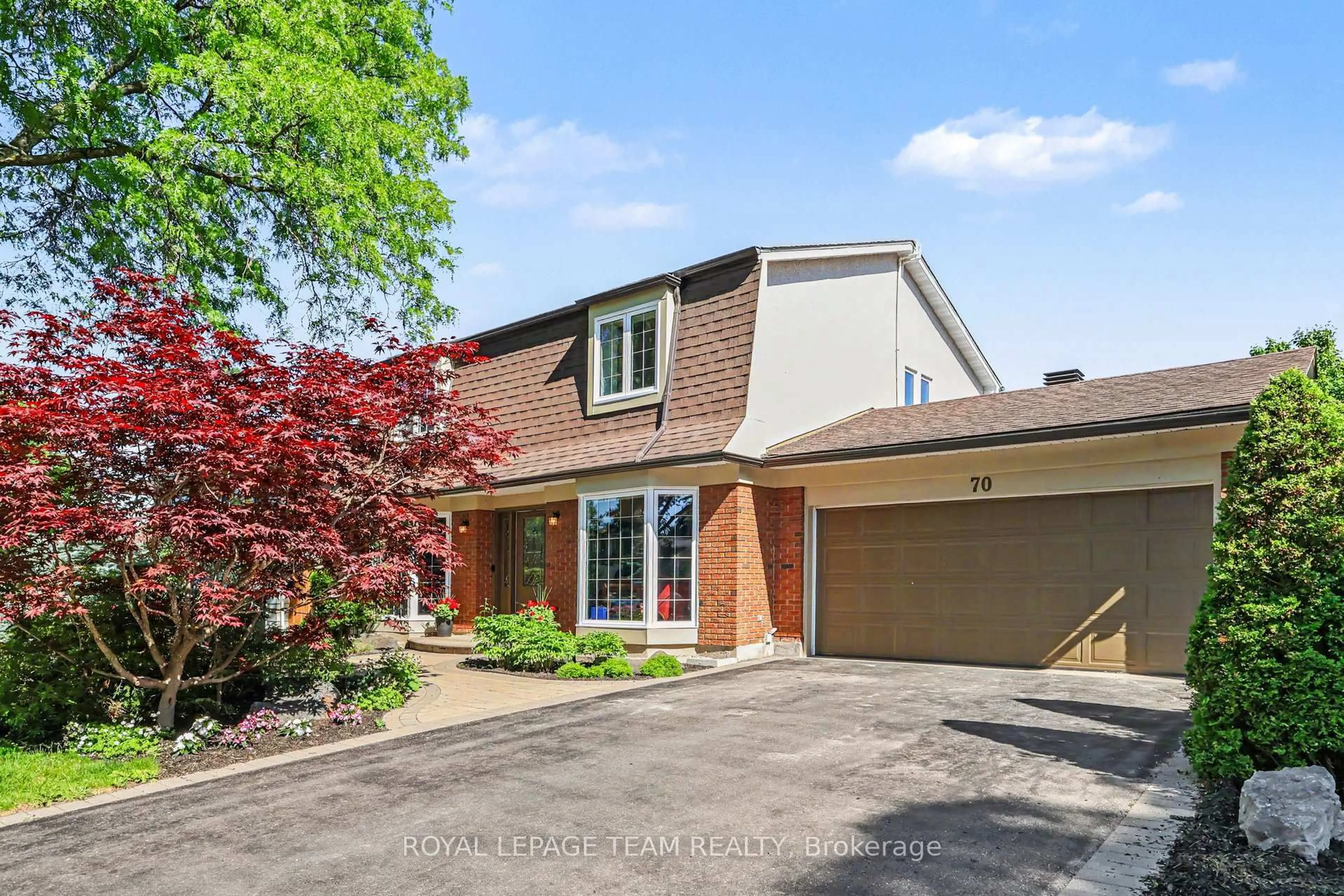 Home with brick exterior material, street for 70 Condor Dr, Ottawa Ontario K1V 9C2