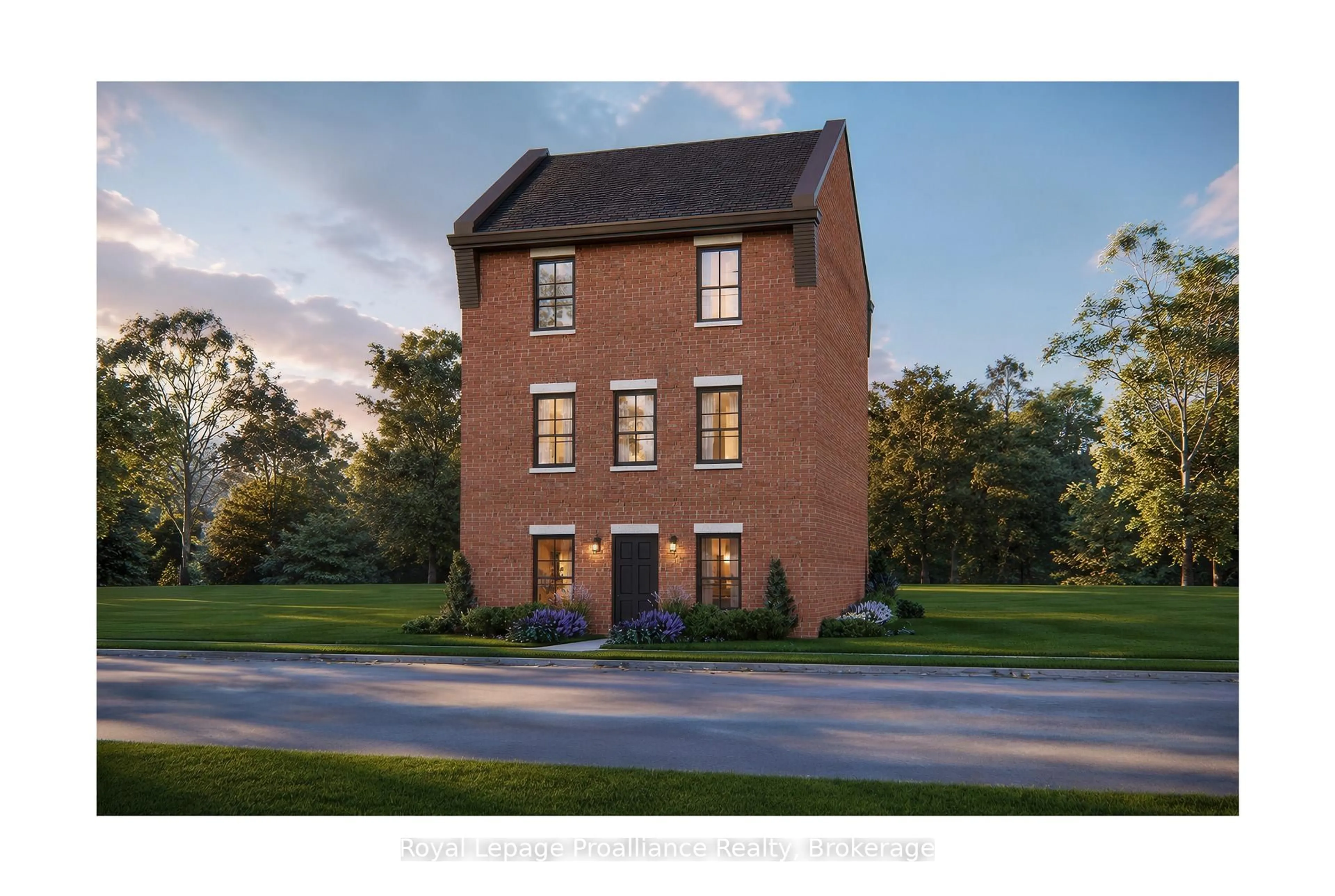 Home with brick exterior material, street for Lot 73 Kerr St, Cobourg Ontario K9A 1N6