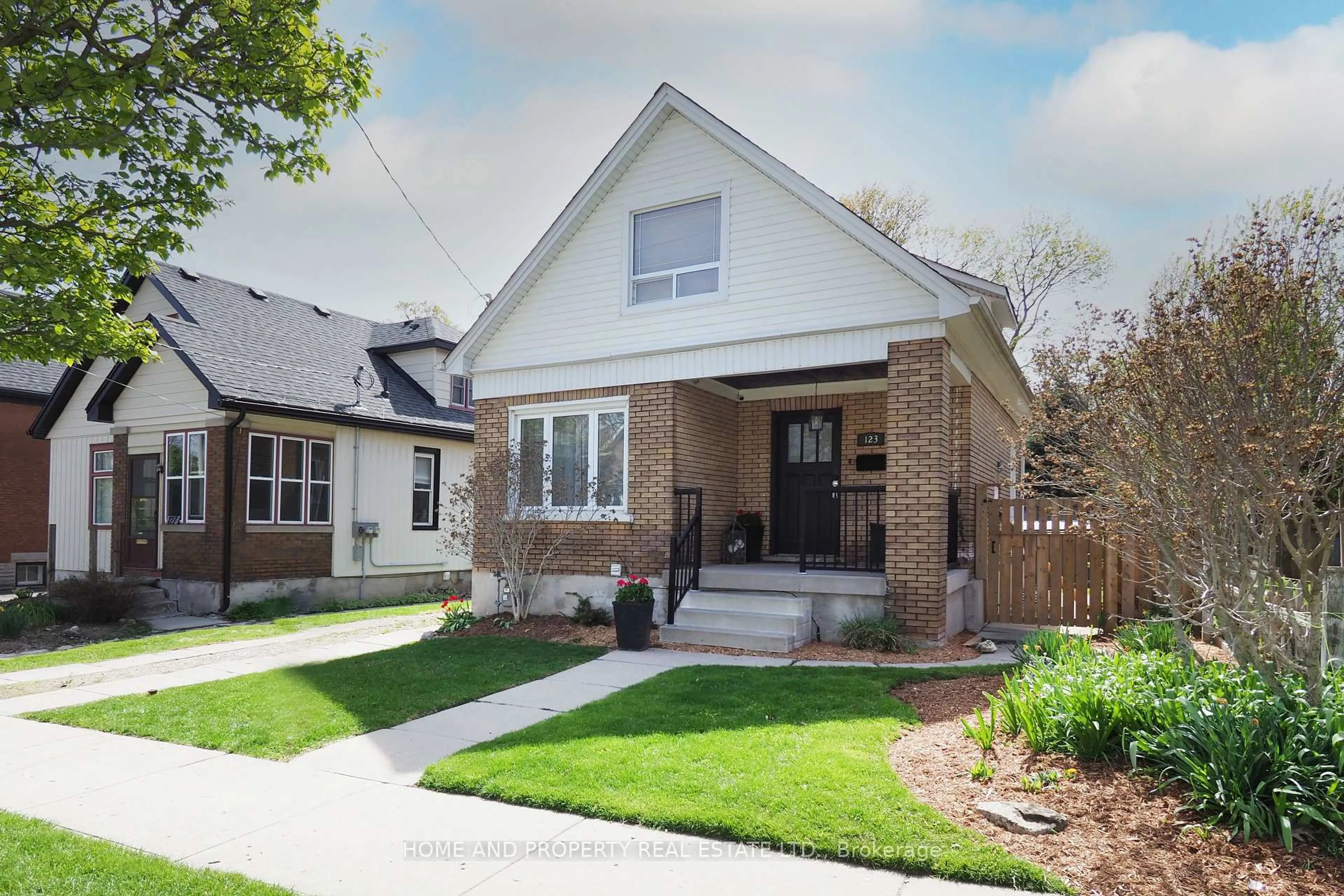 Home with brick exterior material, street for 123 Samuel St, Kitchener Ontario N2H 1P9