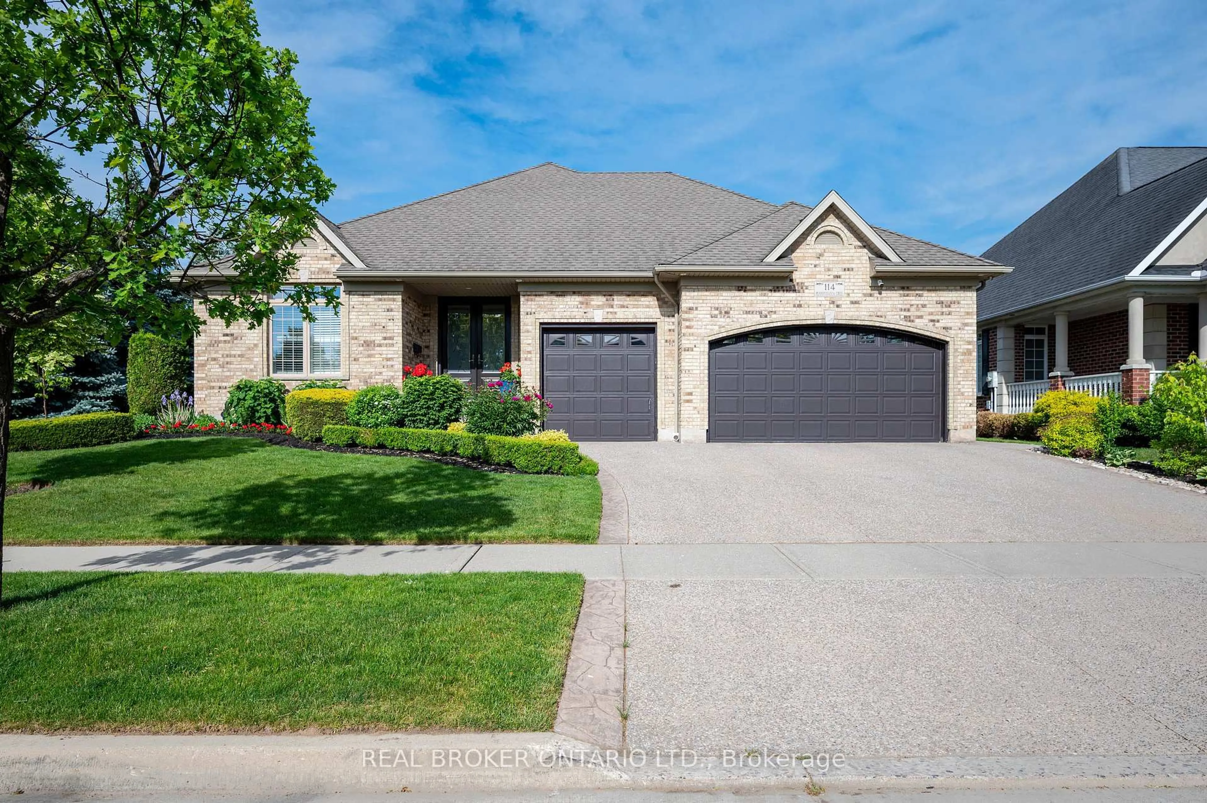 Home with brick exterior material, street for 114 Pennsylvania Cres, Kitchener Ontario N2P 2S6