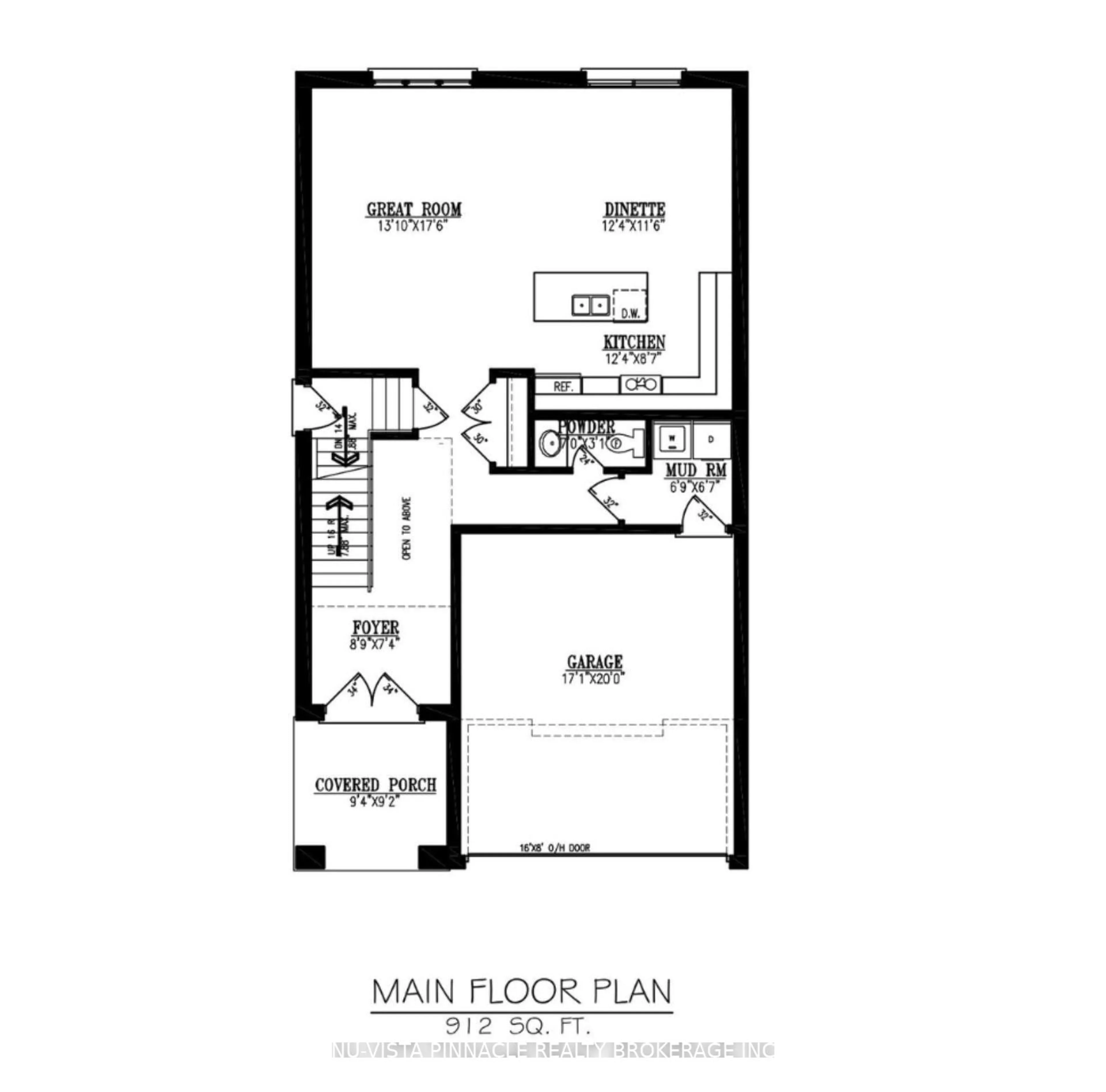 Floor plan for Lot 27 Virtue Dr, London South Ontario N6K 4N7