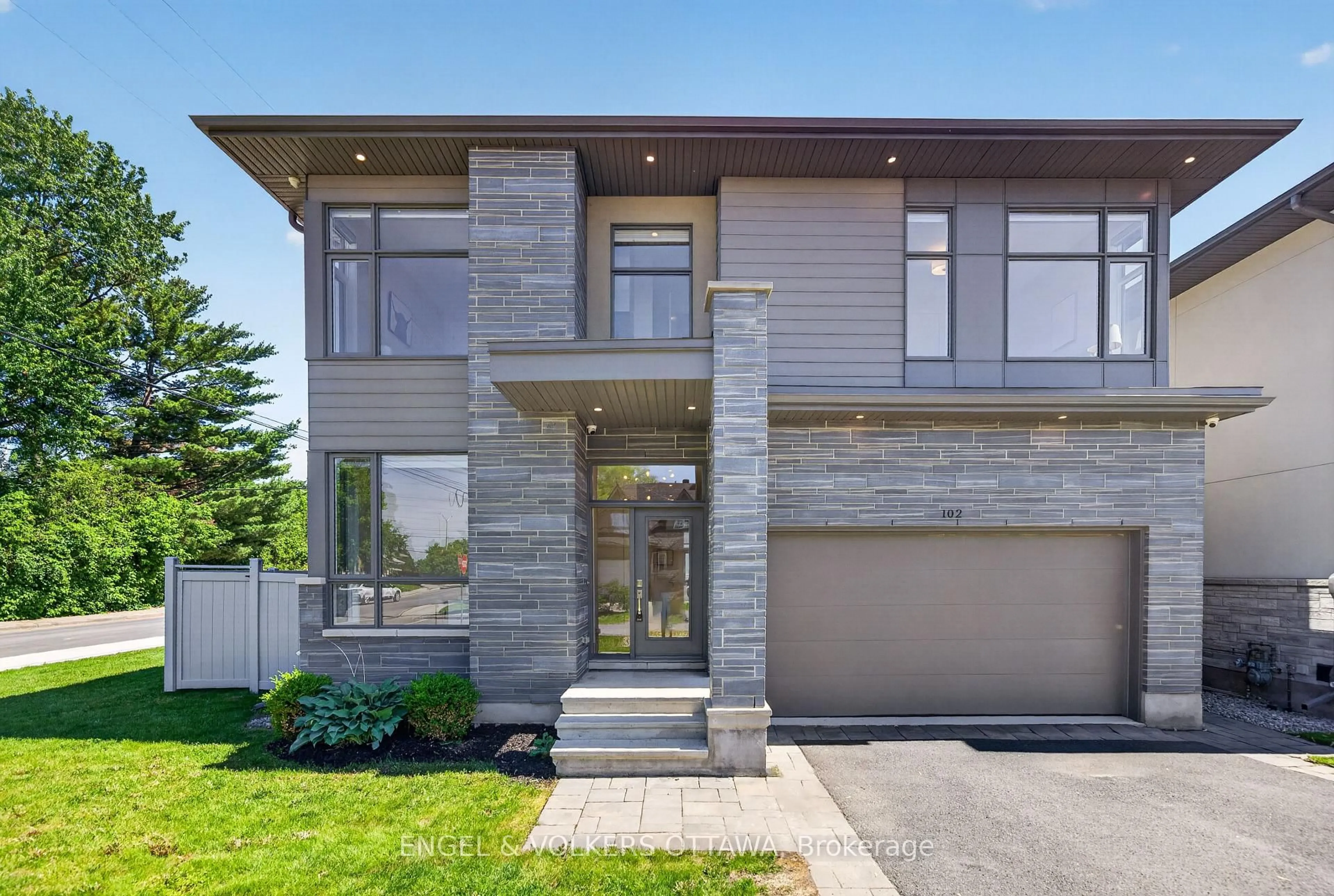 Home with brick exterior material, street for 102 Granton Ave, Ottawa Ontario K2G 1X5