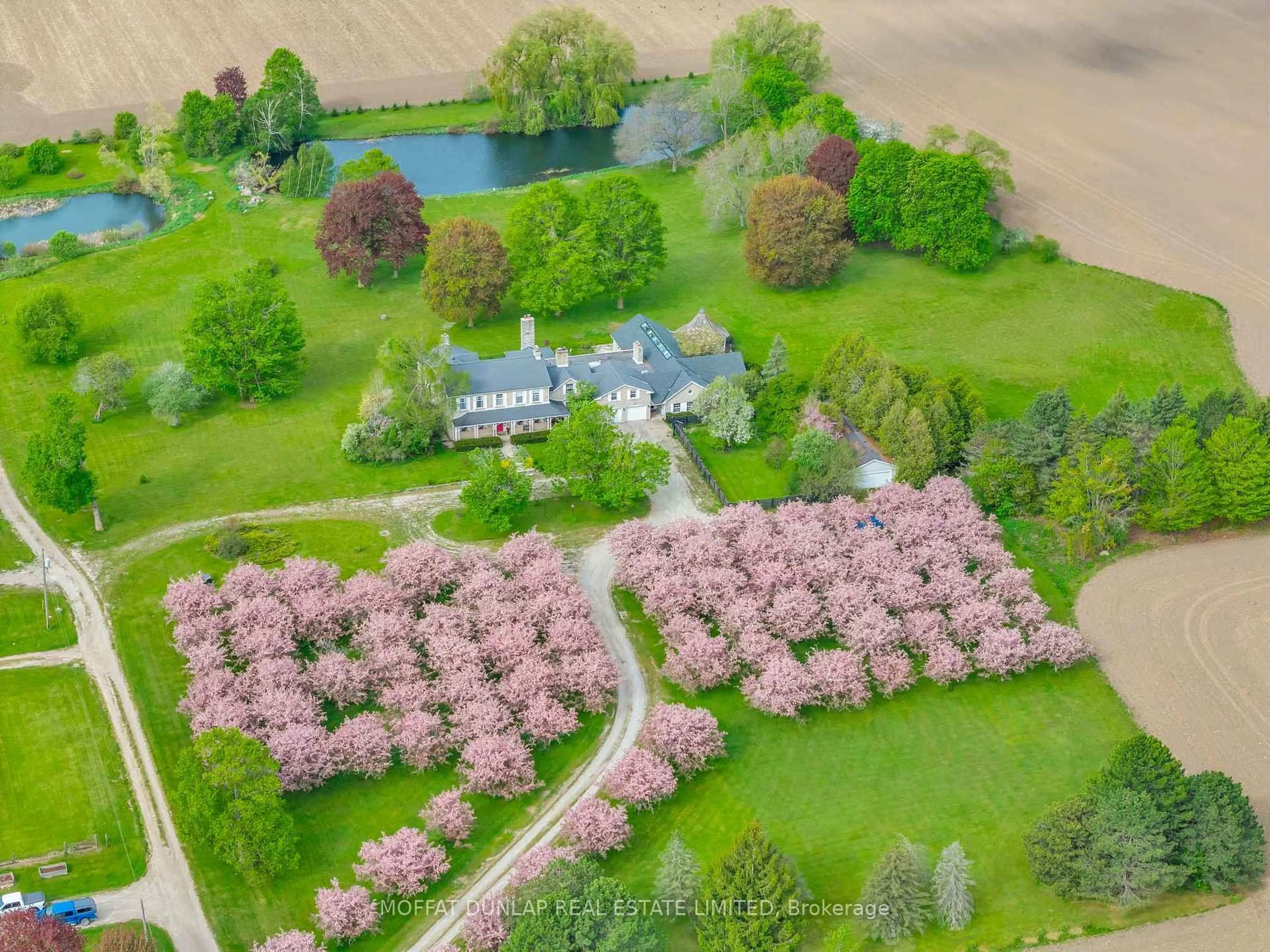 A pic from outside/outdoor area/front of a property/back of a property/a pic from drone, street for 5874 Wellington Road 29, Centre Wellington Ontario N0B 2K0