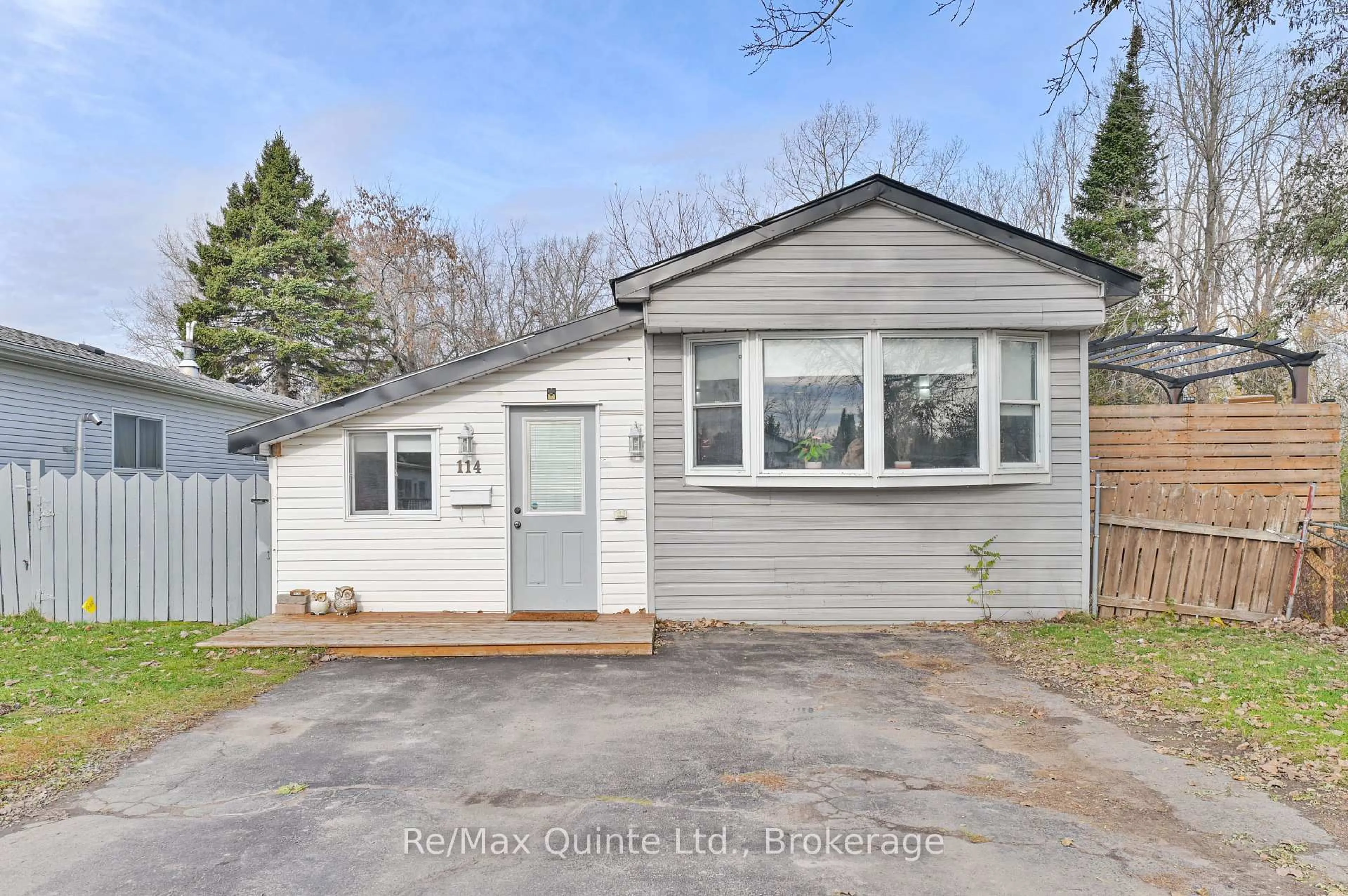 Home with vinyl exterior material, street for 529 Old Highway 2 #114, Quinte West Ontario K8V 5P5
