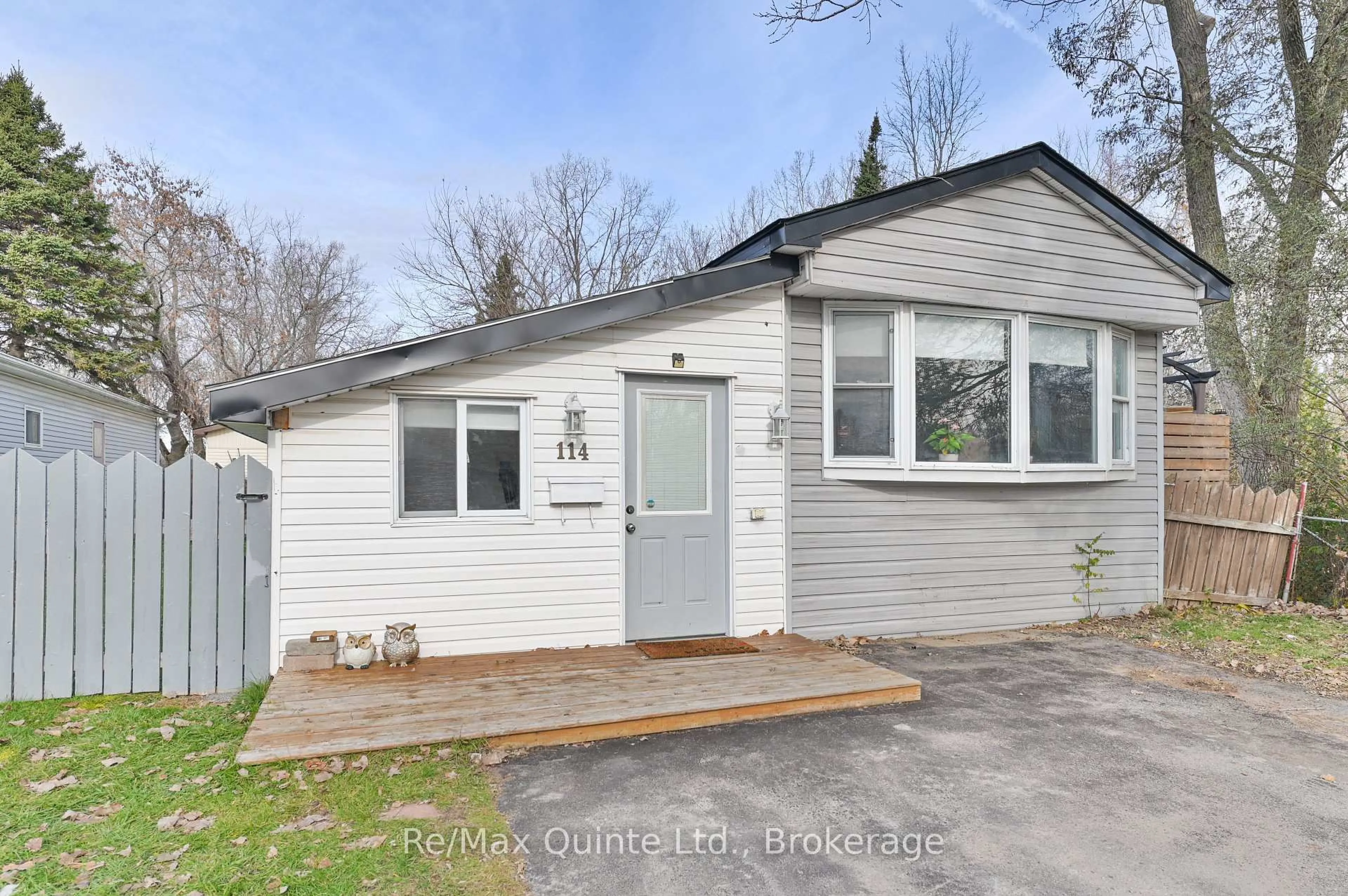 Home with vinyl exterior material, street for 529 Old Highway 2 #114, Quinte West Ontario K8V 5P5