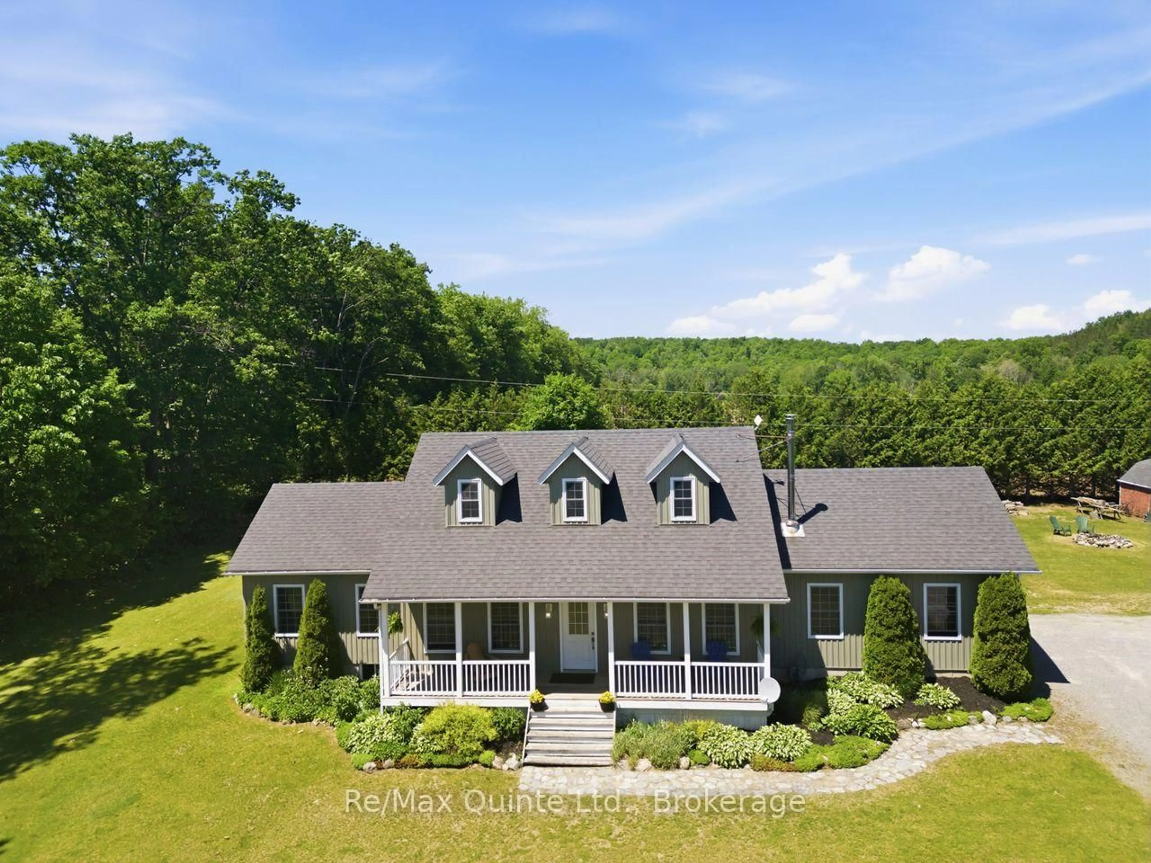 A pic from outside/outdoor area/front of a property/back of a property/a pic from drone, unknown for 506 Haynes Rd, Cramahe Ontario K0K 1M0
