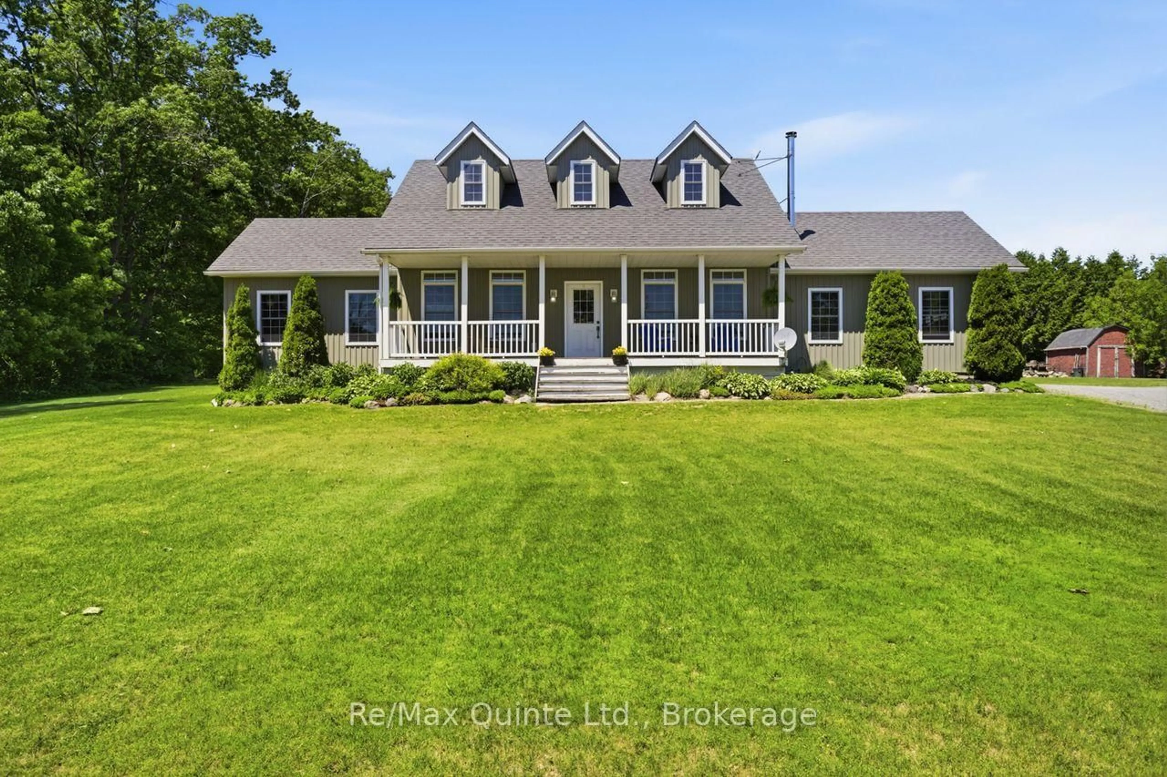A pic from outside/outdoor area/front of a property/back of a property/a pic from drone, street for 506 Haynes Rd, Cramahe Ontario K0K 1M0