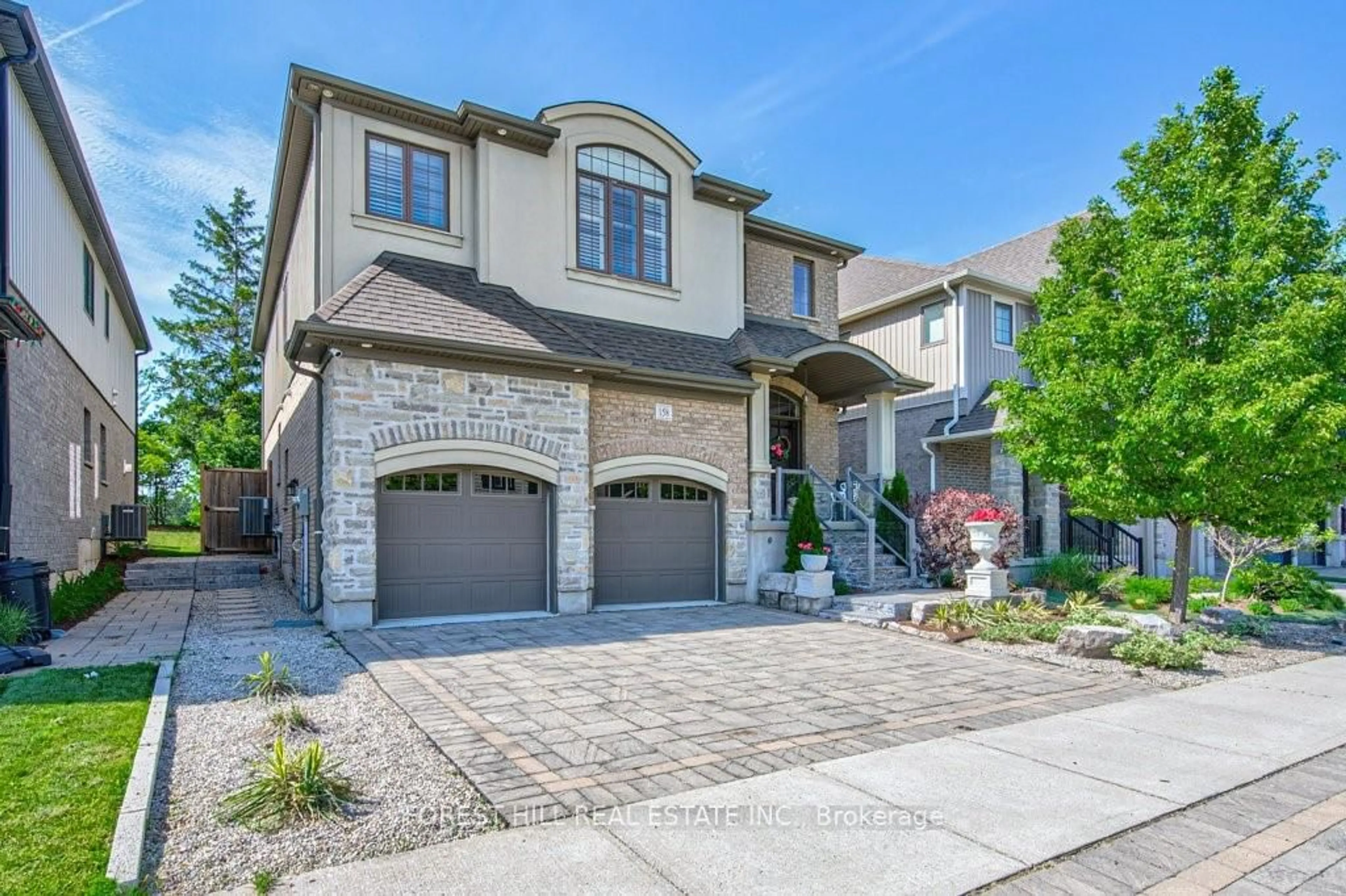 Home with brick exterior material, street for 158 Eaglecrest St, Waterloo Ontario N2K 0C5