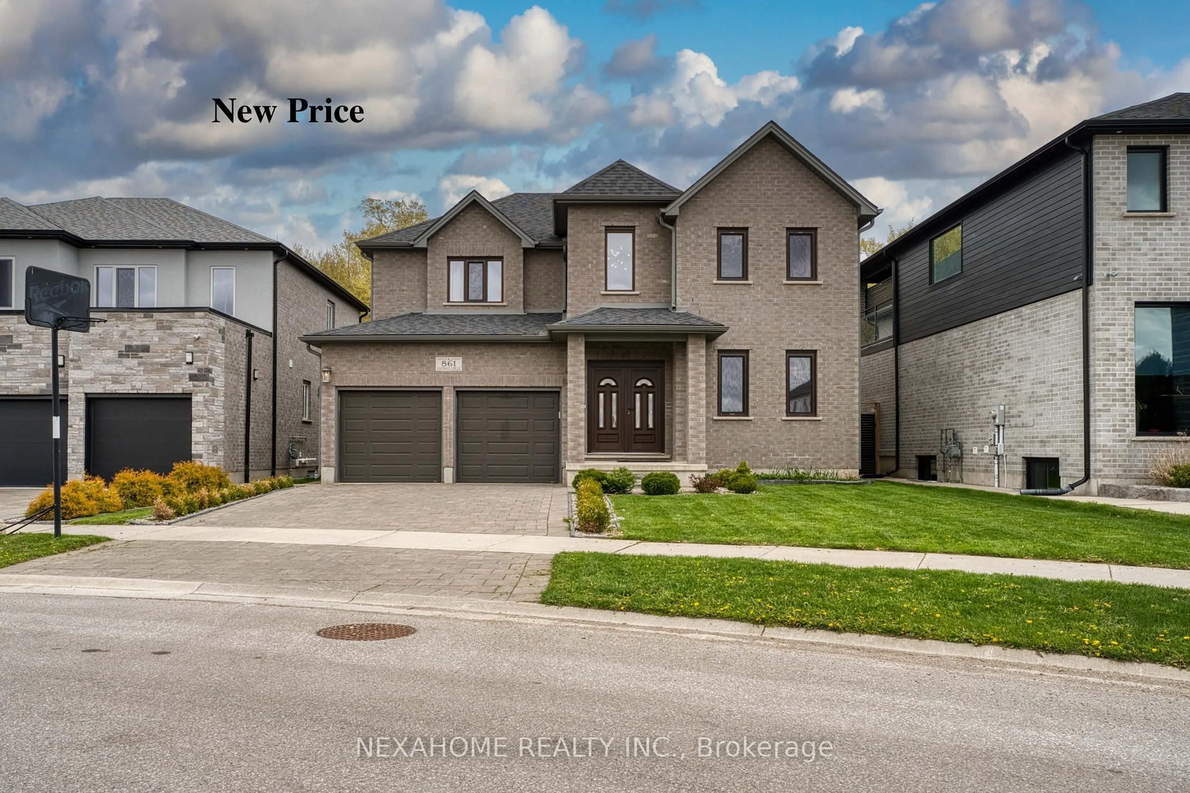 Home with brick exterior material, street for 861 Zaifman Circ, London North Ontario N5X 0M9