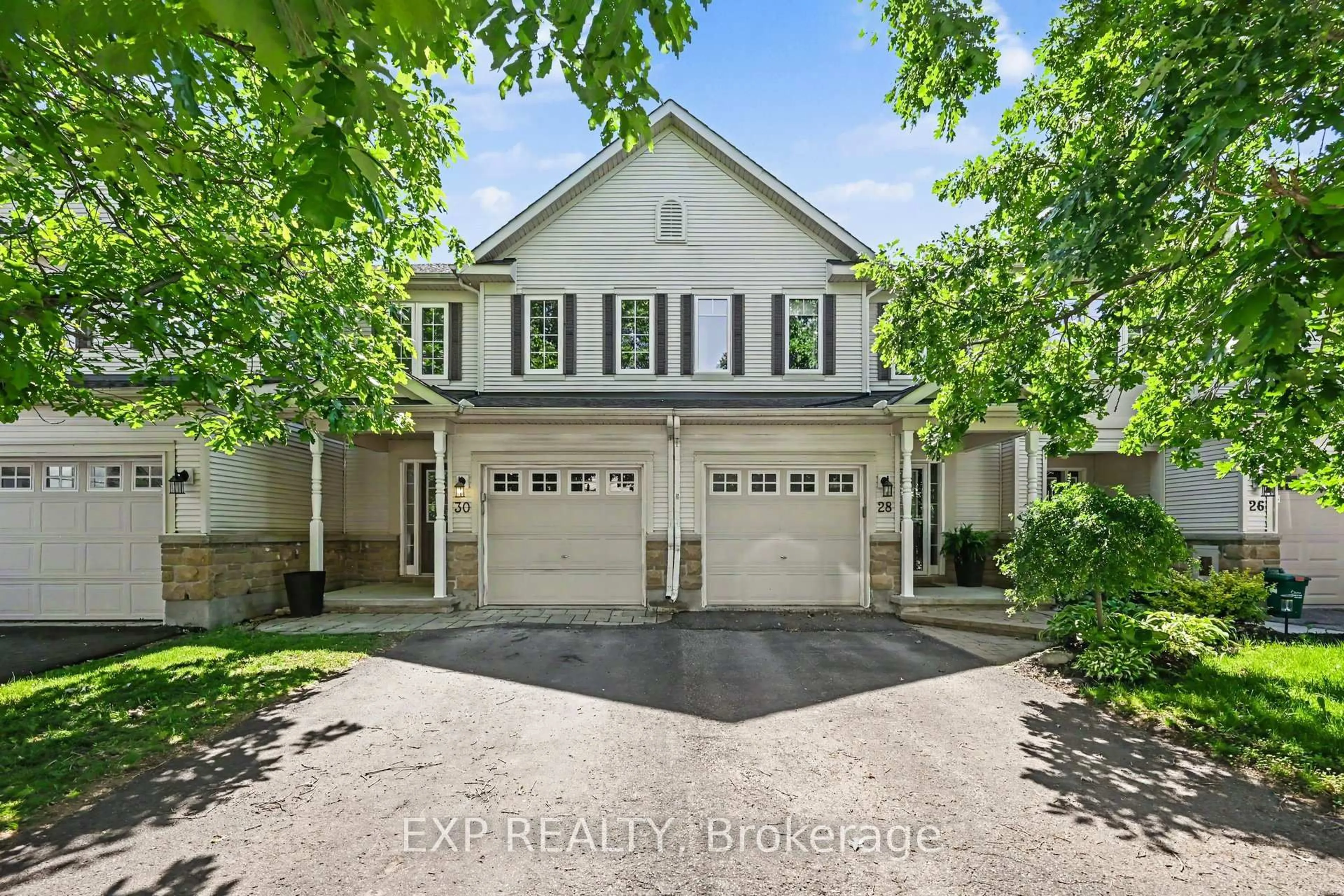 A pic from outside/outdoor area/front of a property/back of a property/a pic from drone, street for 30 Midwood Private, Ottawa Ontario K2J 5L7