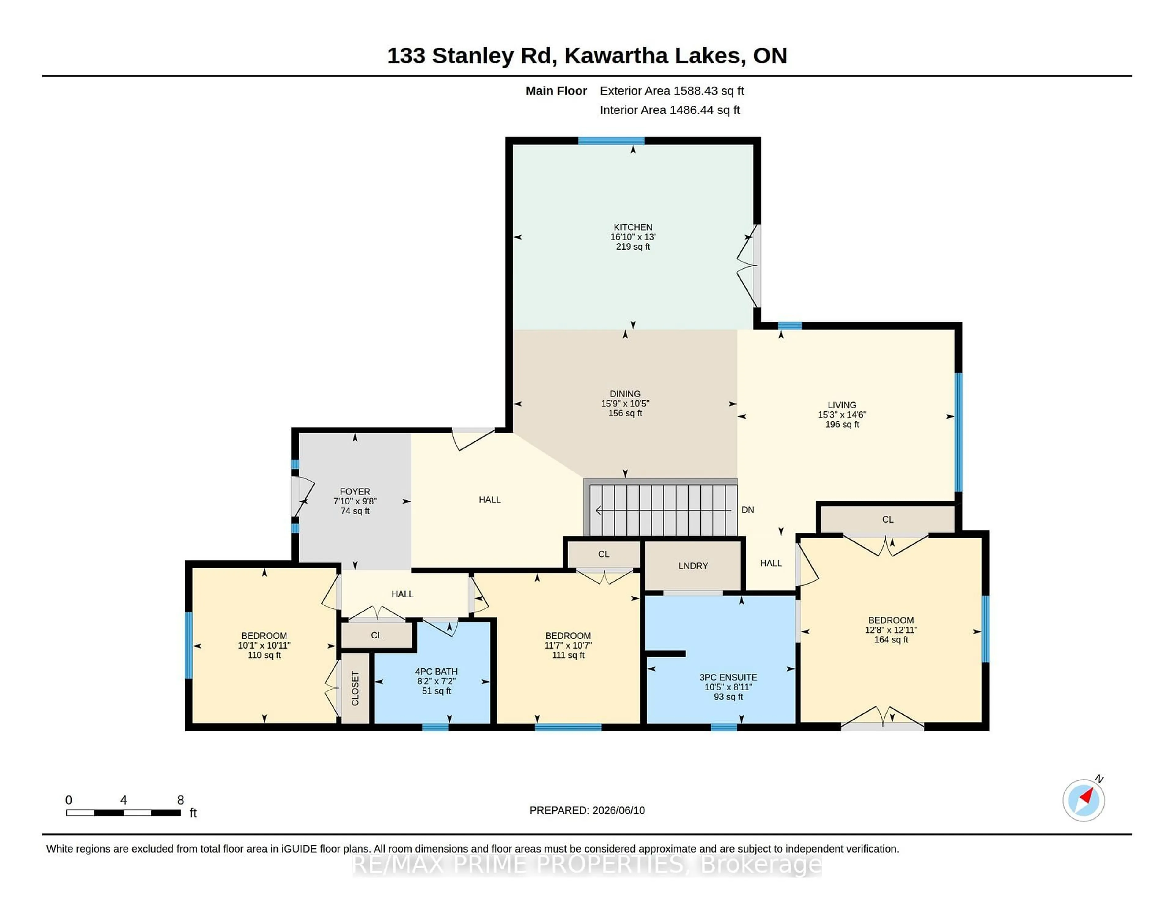 Floor plan for 133 Stanley Rd, Kawartha Lakes Ontario K0M 2T0