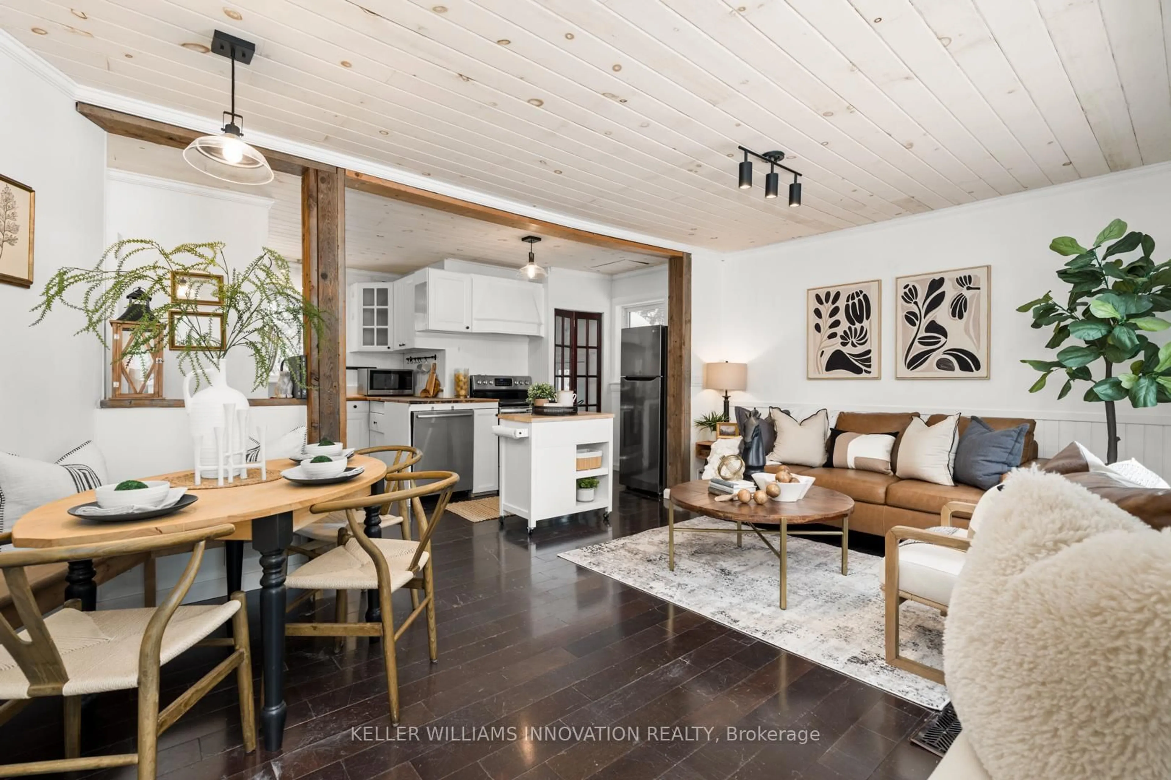 Open concept kitchen, unknown for 469 Rowanwood Rd, Huntsville Ontario P0B 1M0