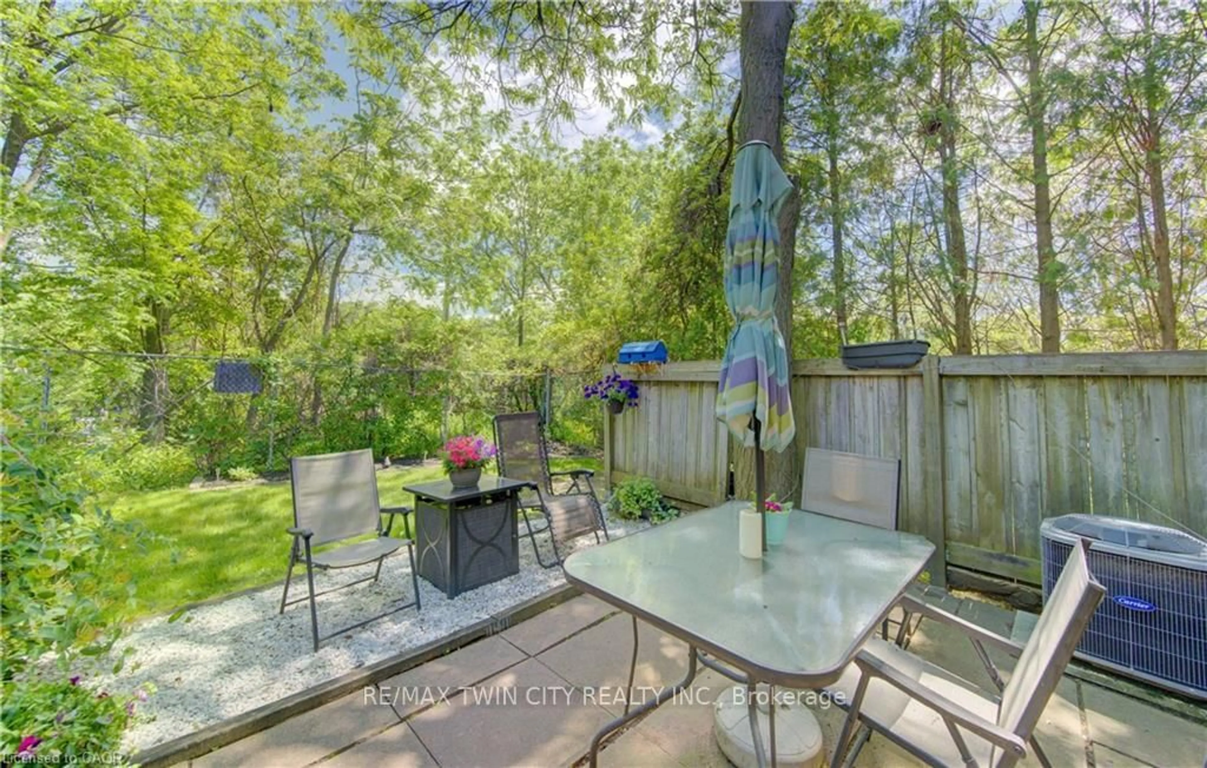 Patio, unknown for 280 THALER Ave #22, Kitchener Ontario N2A 1R6