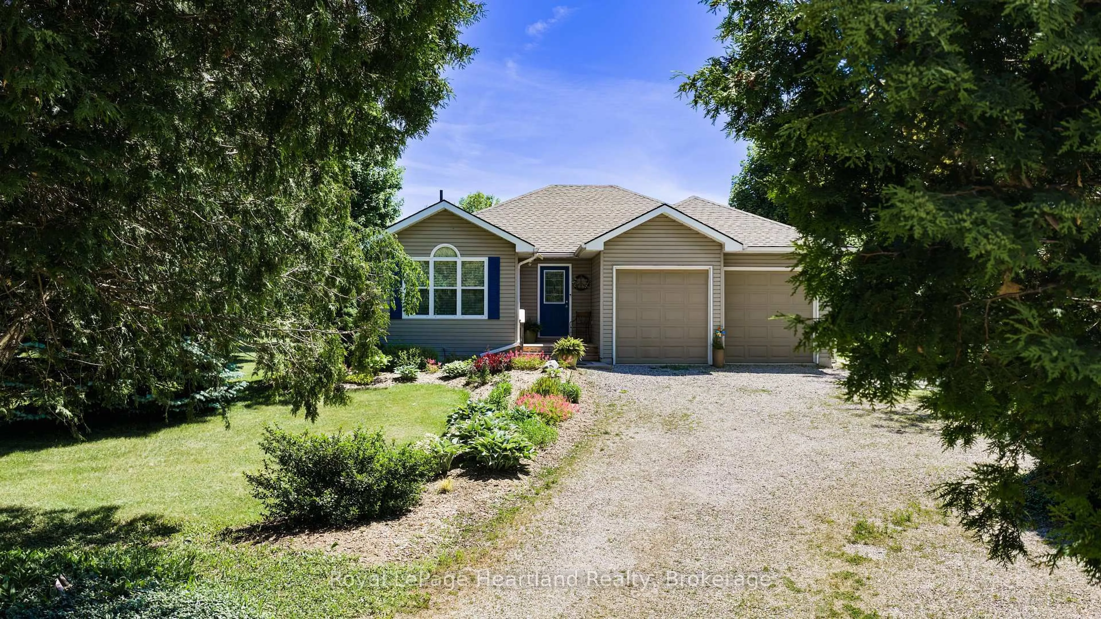 Home with vinyl exterior material, street for 35095 Old River Rd, Bluewater Ontario N0M 1G0