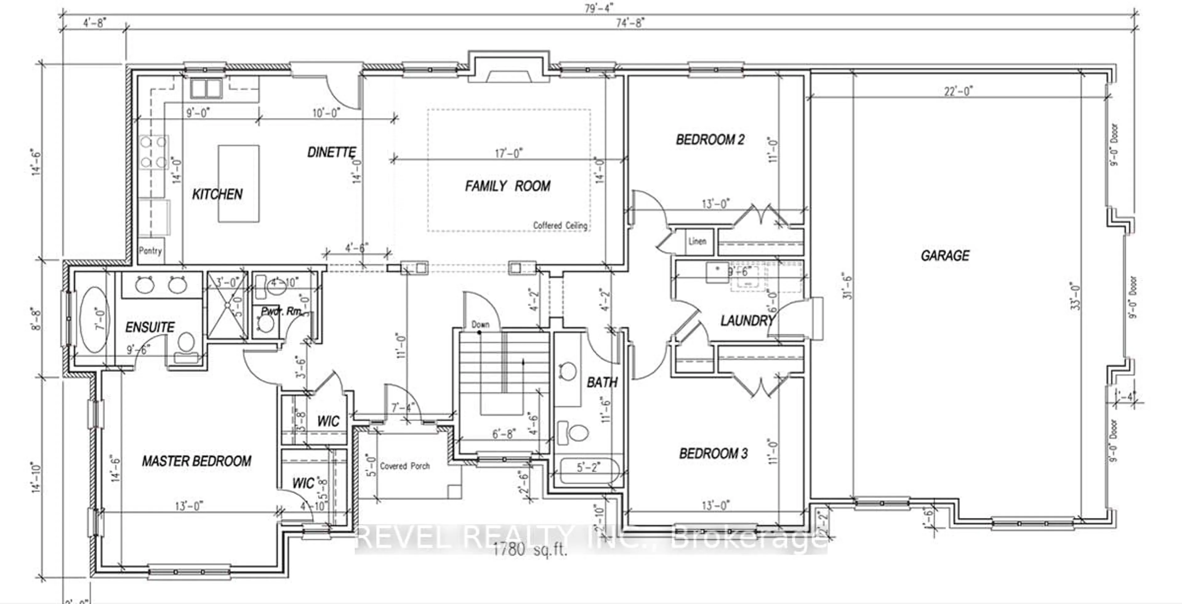 Floor plan for LOT 24 Augustus St, Brant Ontario N0E 1R0