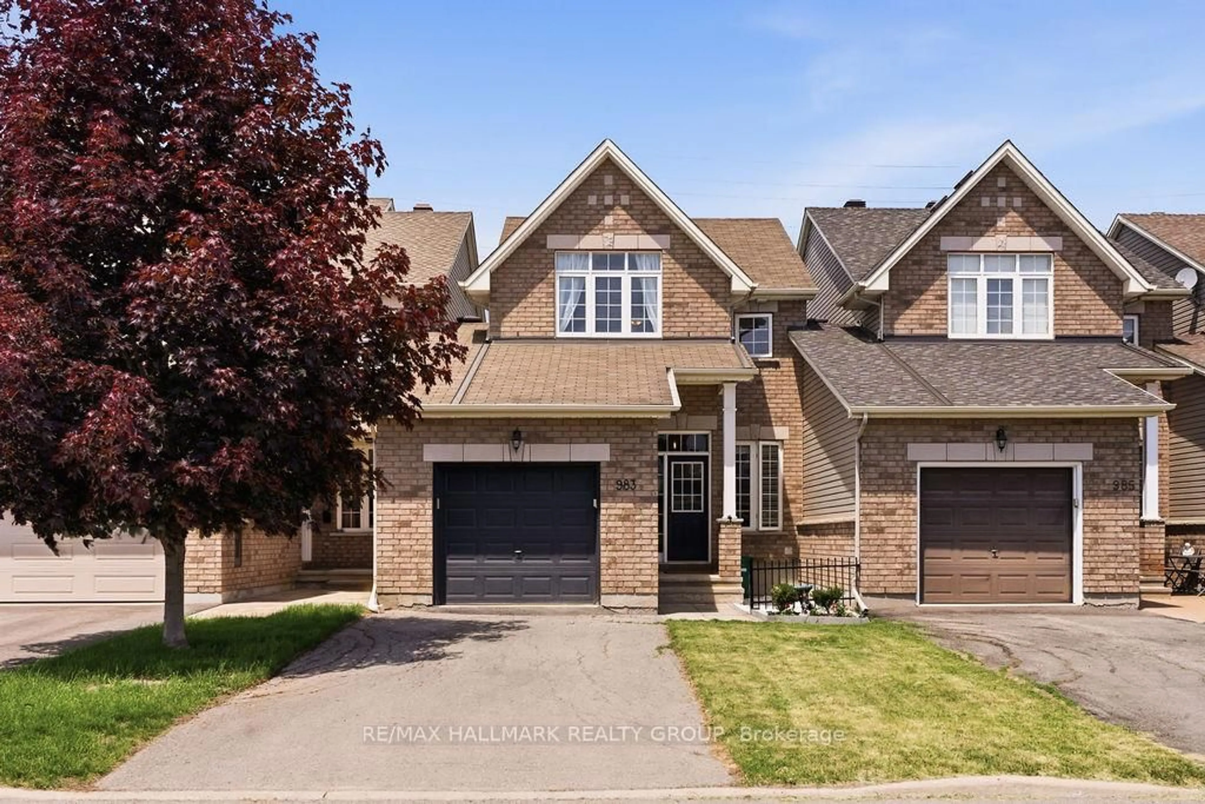 Home with brick exterior material, street for 983 Markwick Cres, Ottawa Ontario K4A 4X9